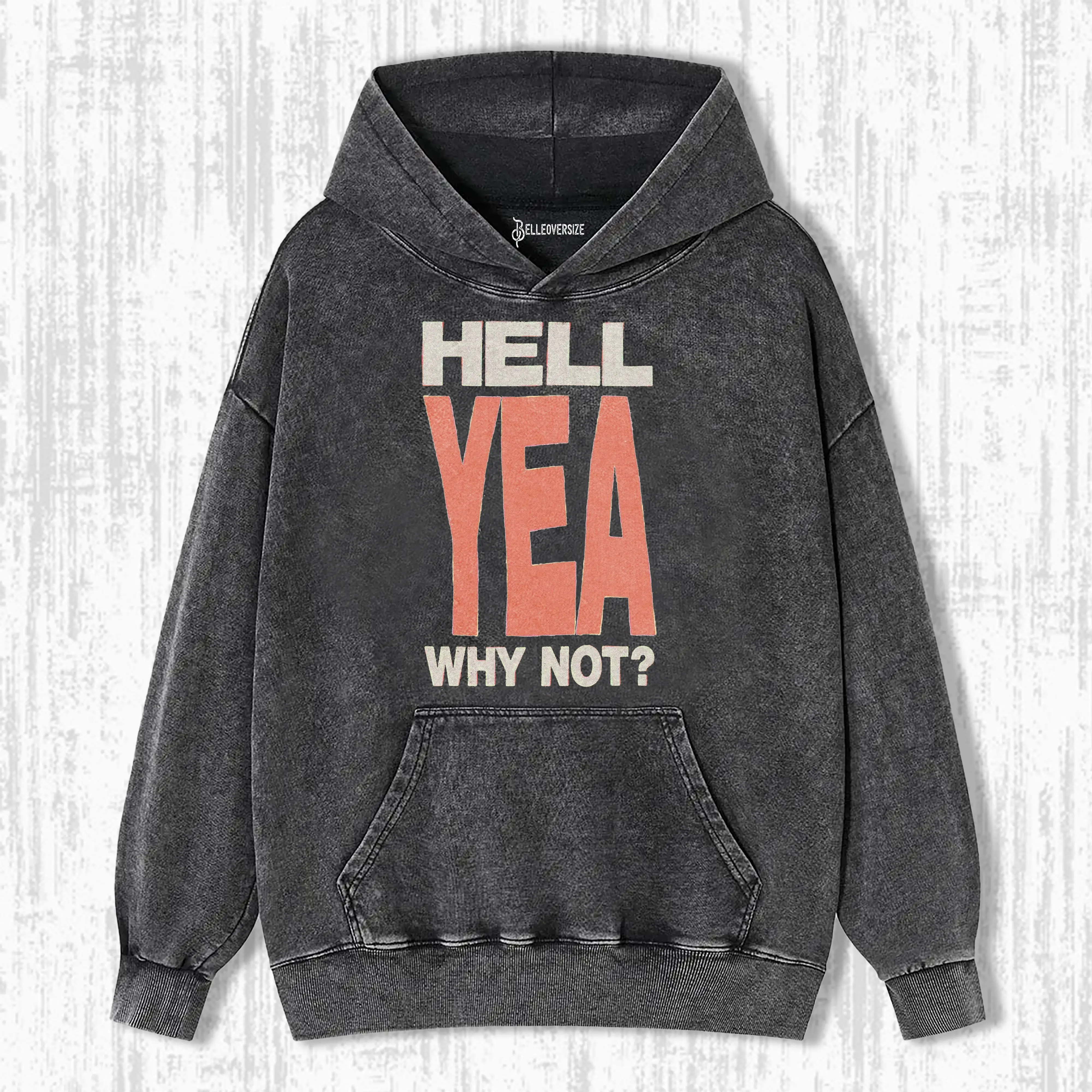 HELL YEA WHY NOT  HOODIE