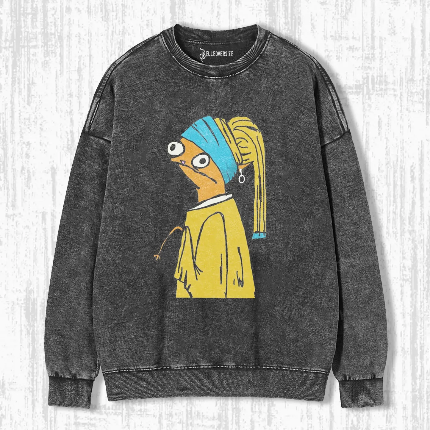 HET MEISJE MET DE PAREL SWEATSHIRTS