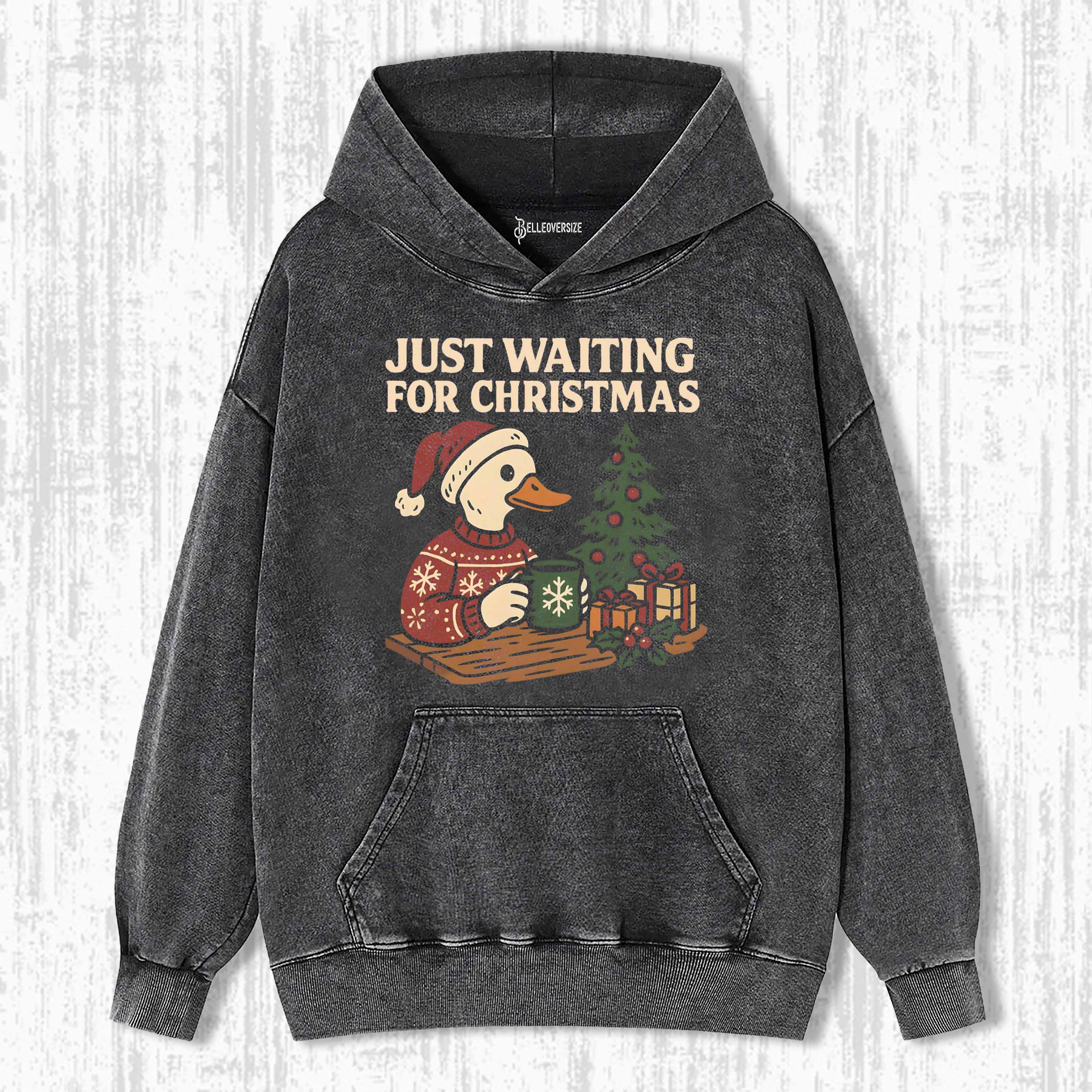 HRISTMAS DUCK FUNNY HOODIE