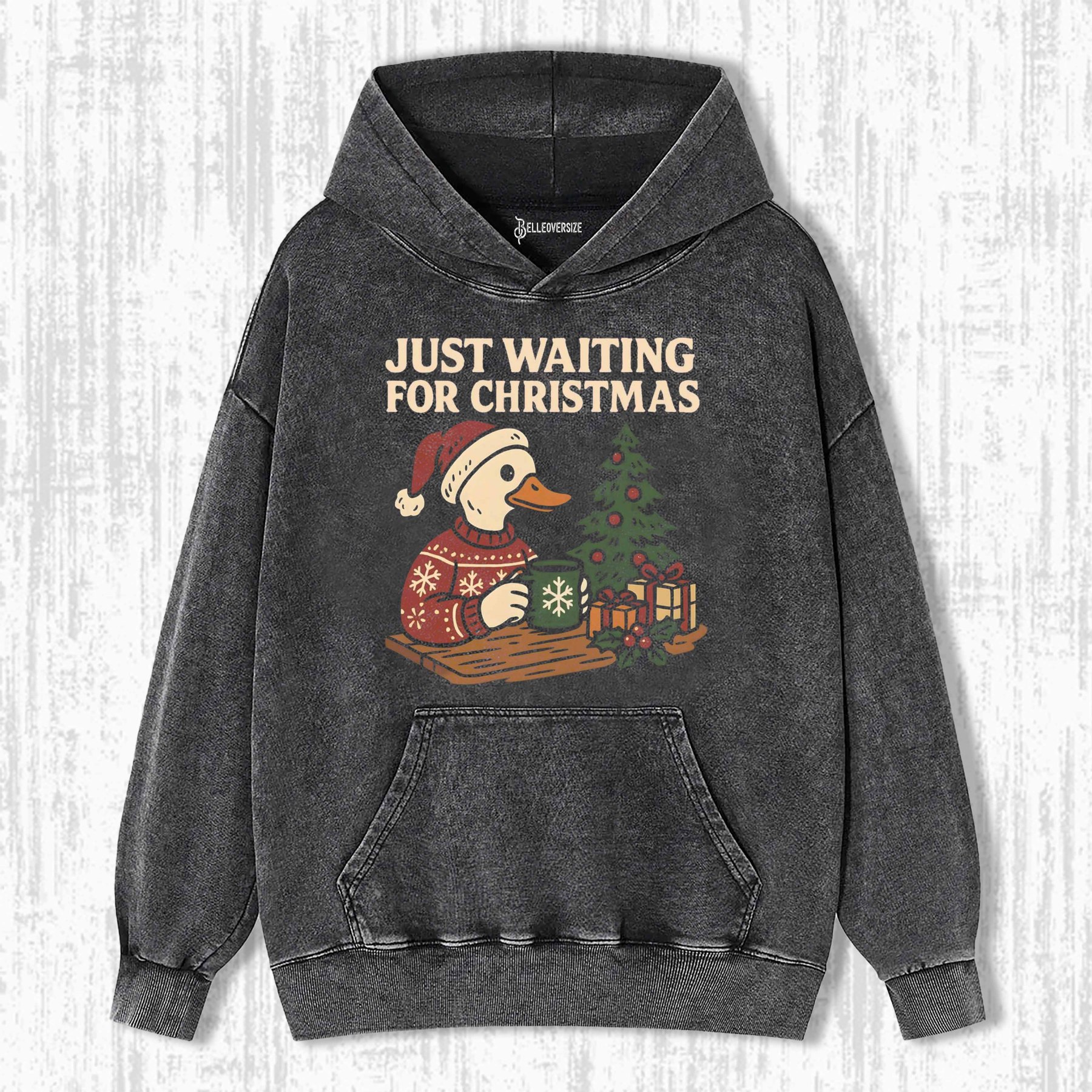 HRISTMAS DUCK FUNNY HOODIE