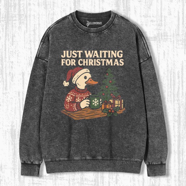 HRISTMAS DUCK FUNNY SWEATSHIRTS