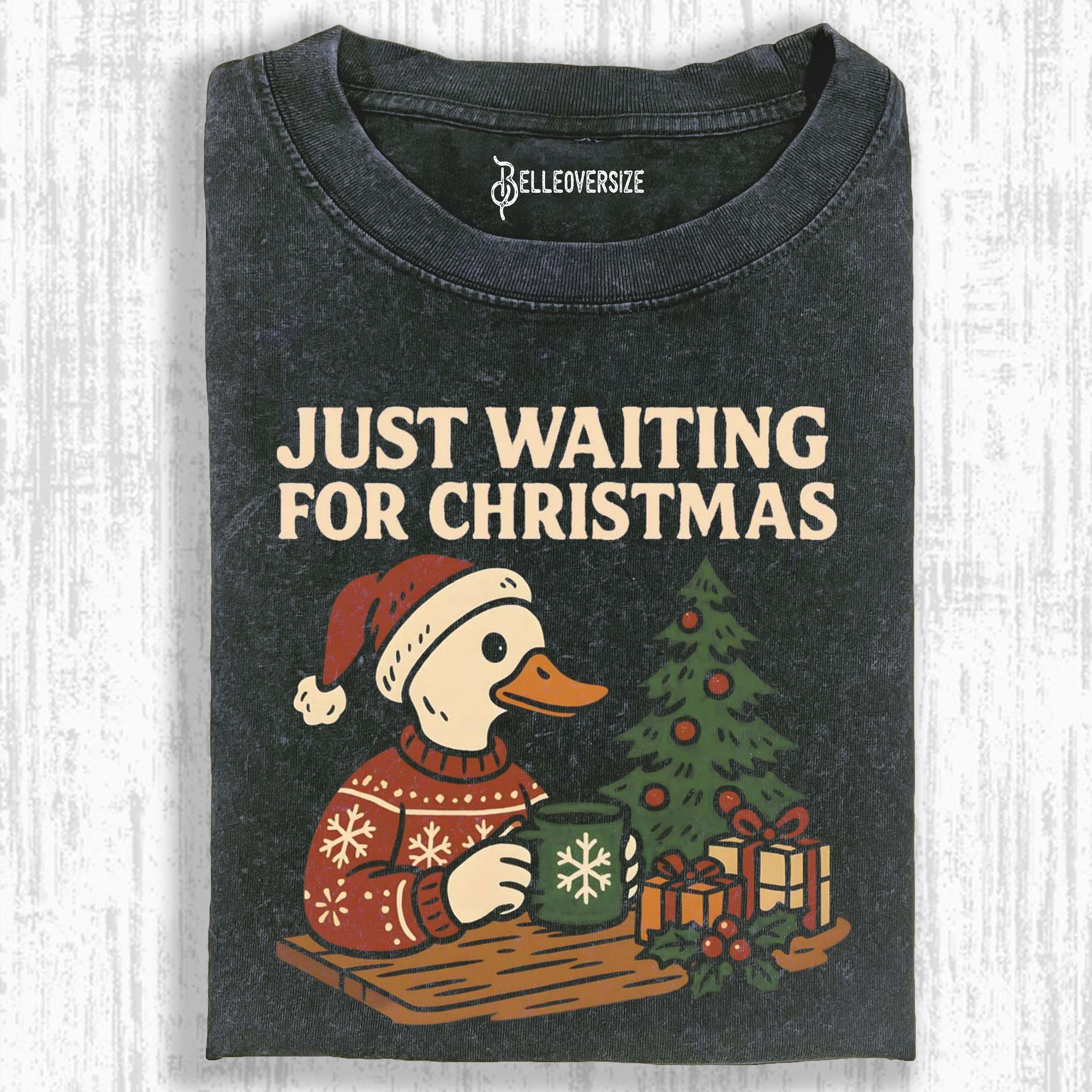 HRISTMAS DUCK FUNNY T-SHIRT