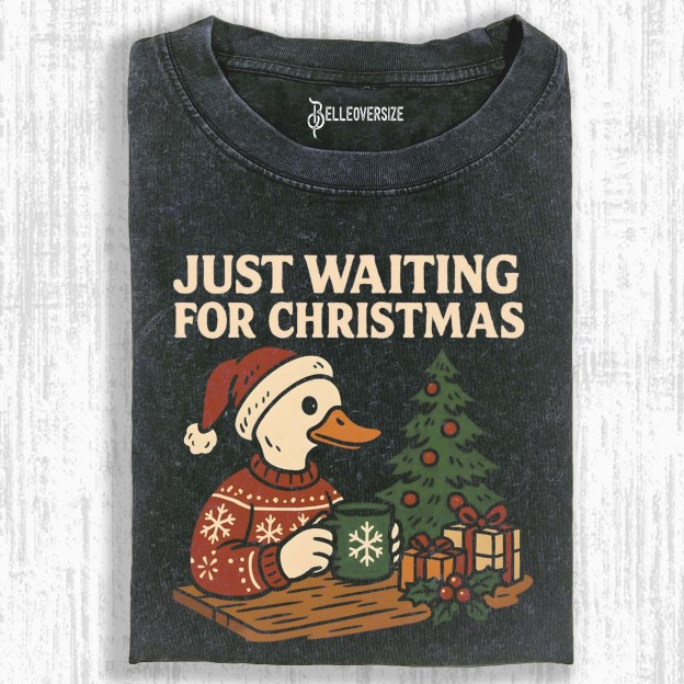 HRISTMAS DUCK FUNNY T-SHIRT