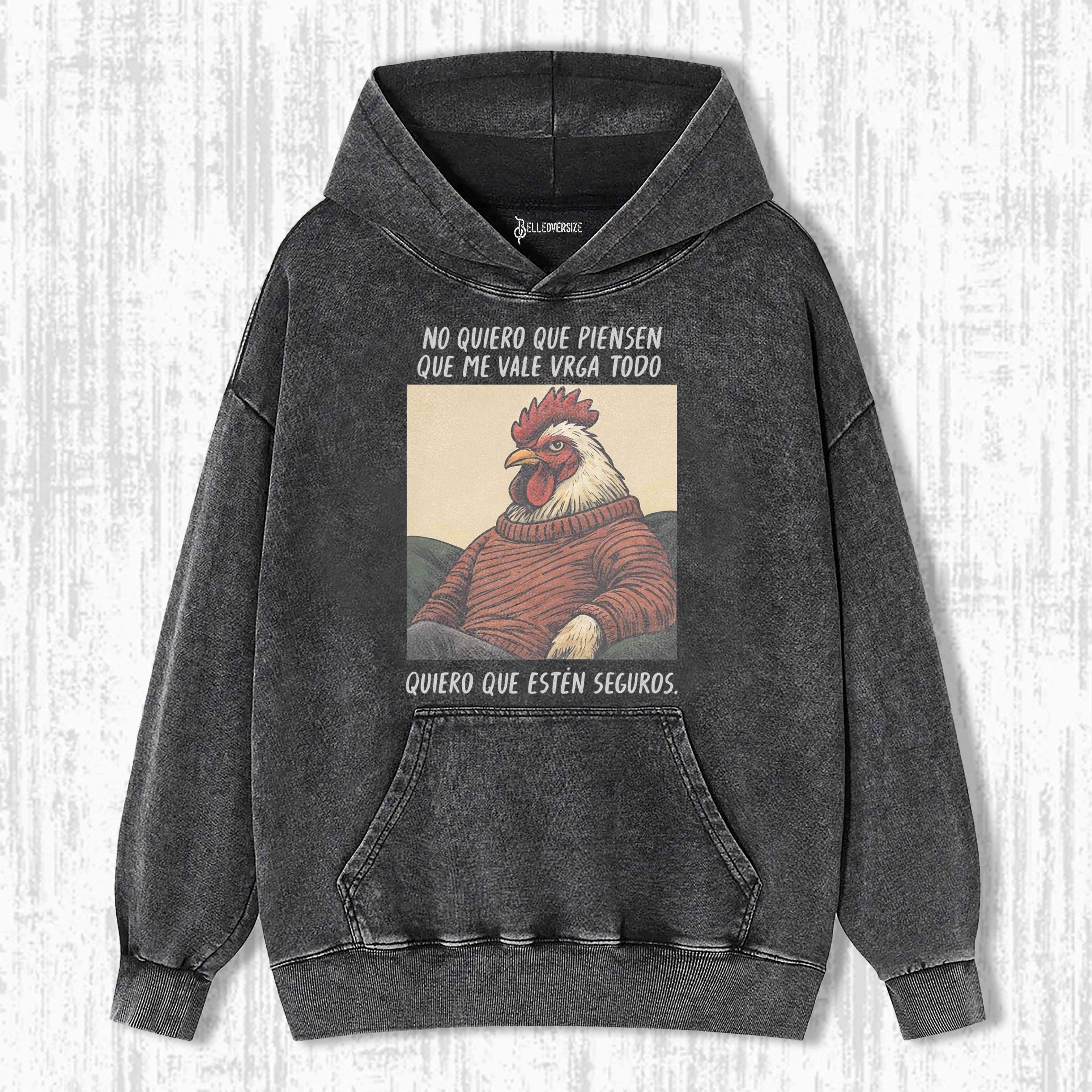 I DON’T CARE HOODIE