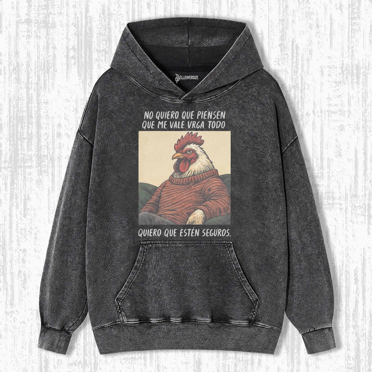 I DON’T CARE HOODIE