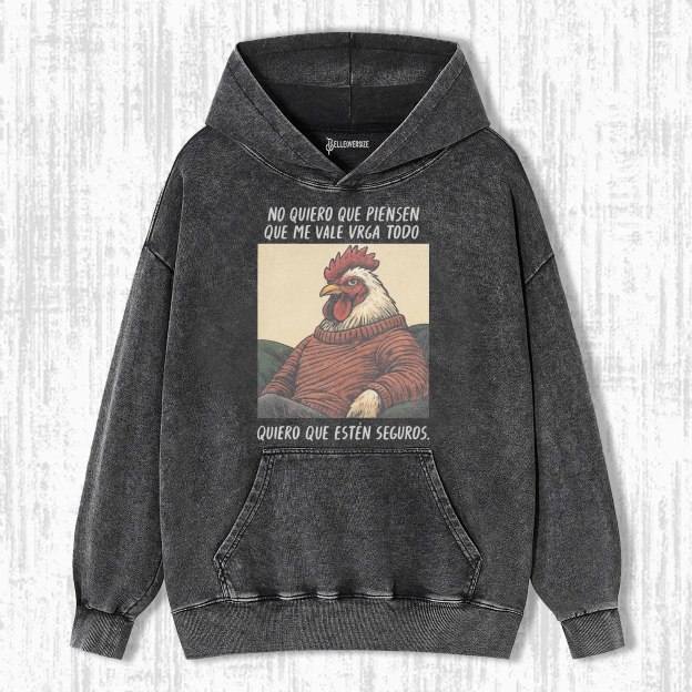 I DON’T CARE HOODIE