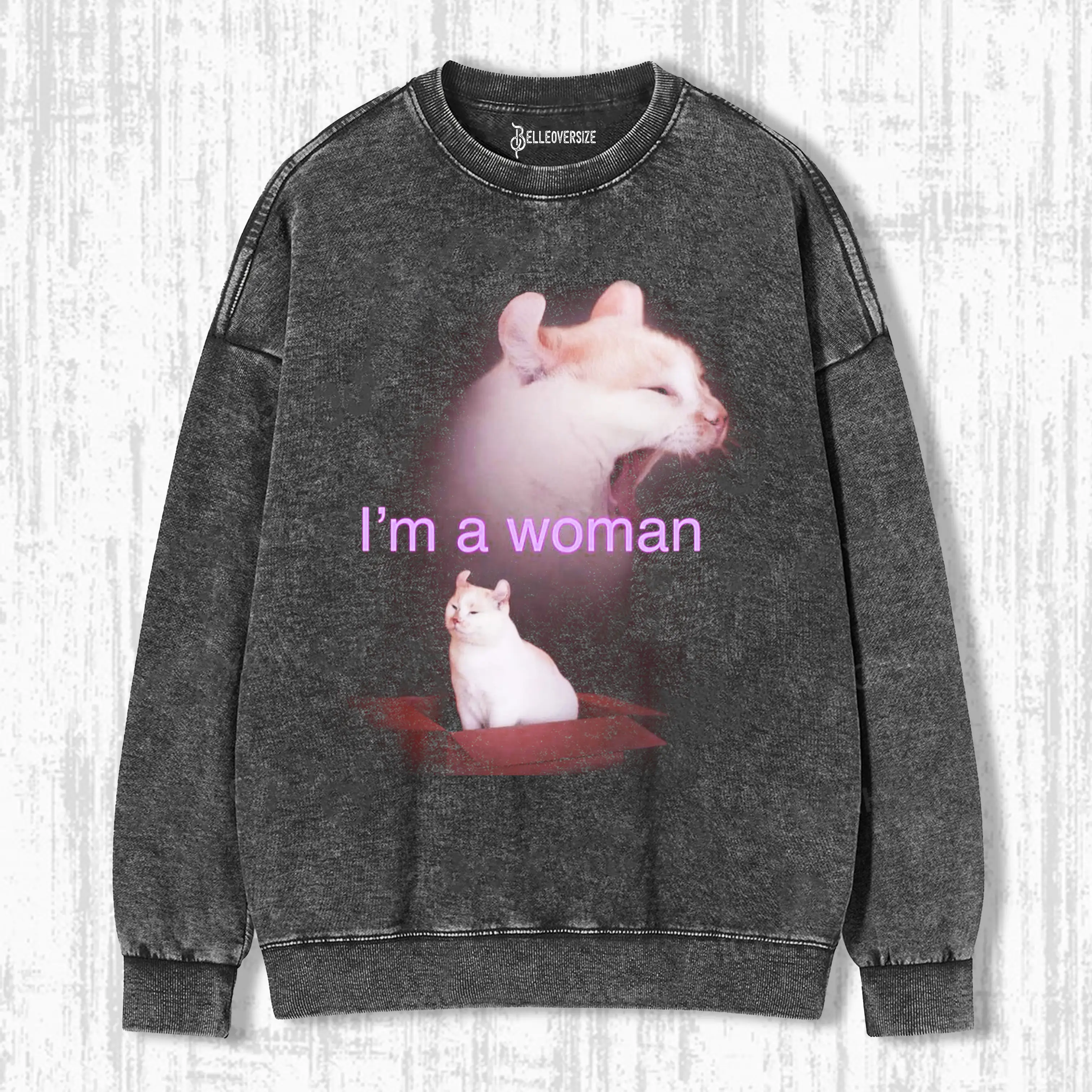 IM A WOMAN  SWEATSHIRTS