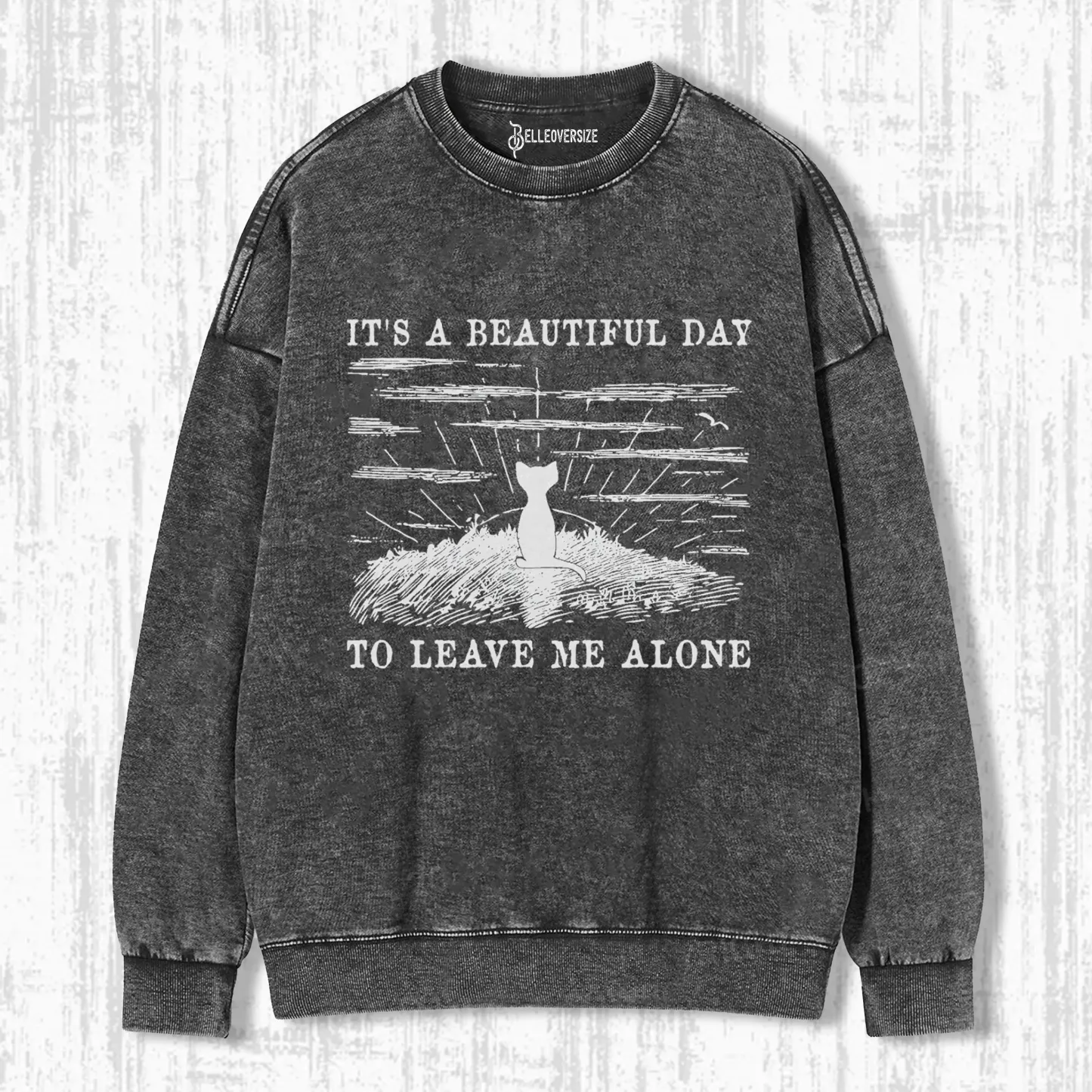 IT'S A BEAUTIFUL DAY ANTI SOCIAL SWEATSHIRTS