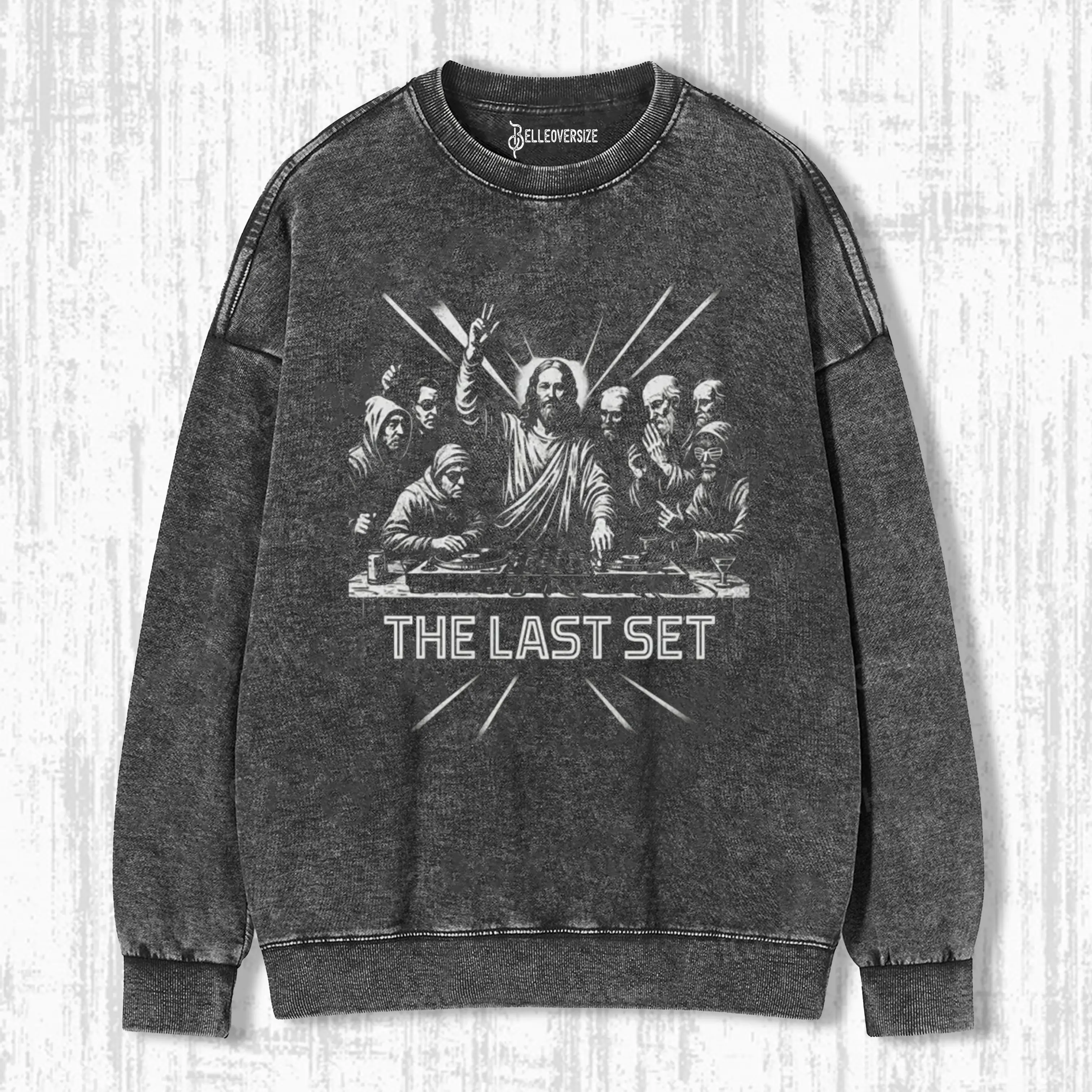 JESUS DJ SWEATSHIRTS 