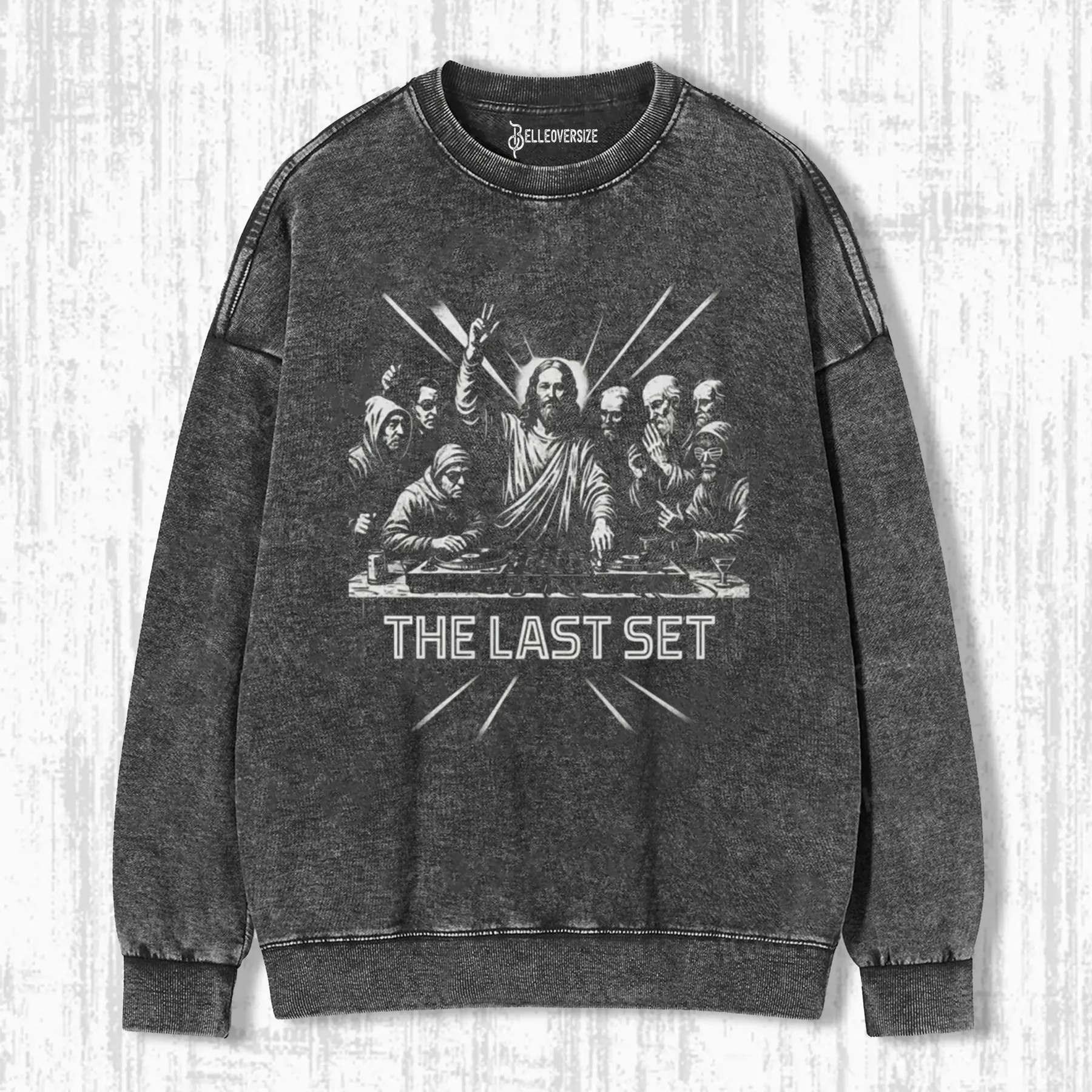 JESUS DJ SWEATSHIRTS