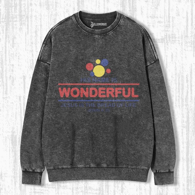JESUS IS THE BREAD OF LIFE CHRISTIAN SWEATSHIRTS