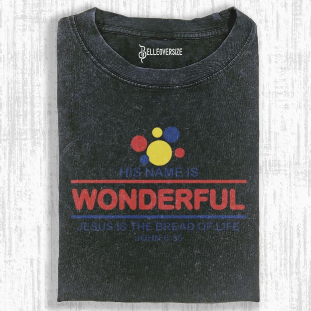 JESUS IS THE BREAD OF LIFE CHRISTIAN T-SHIRT