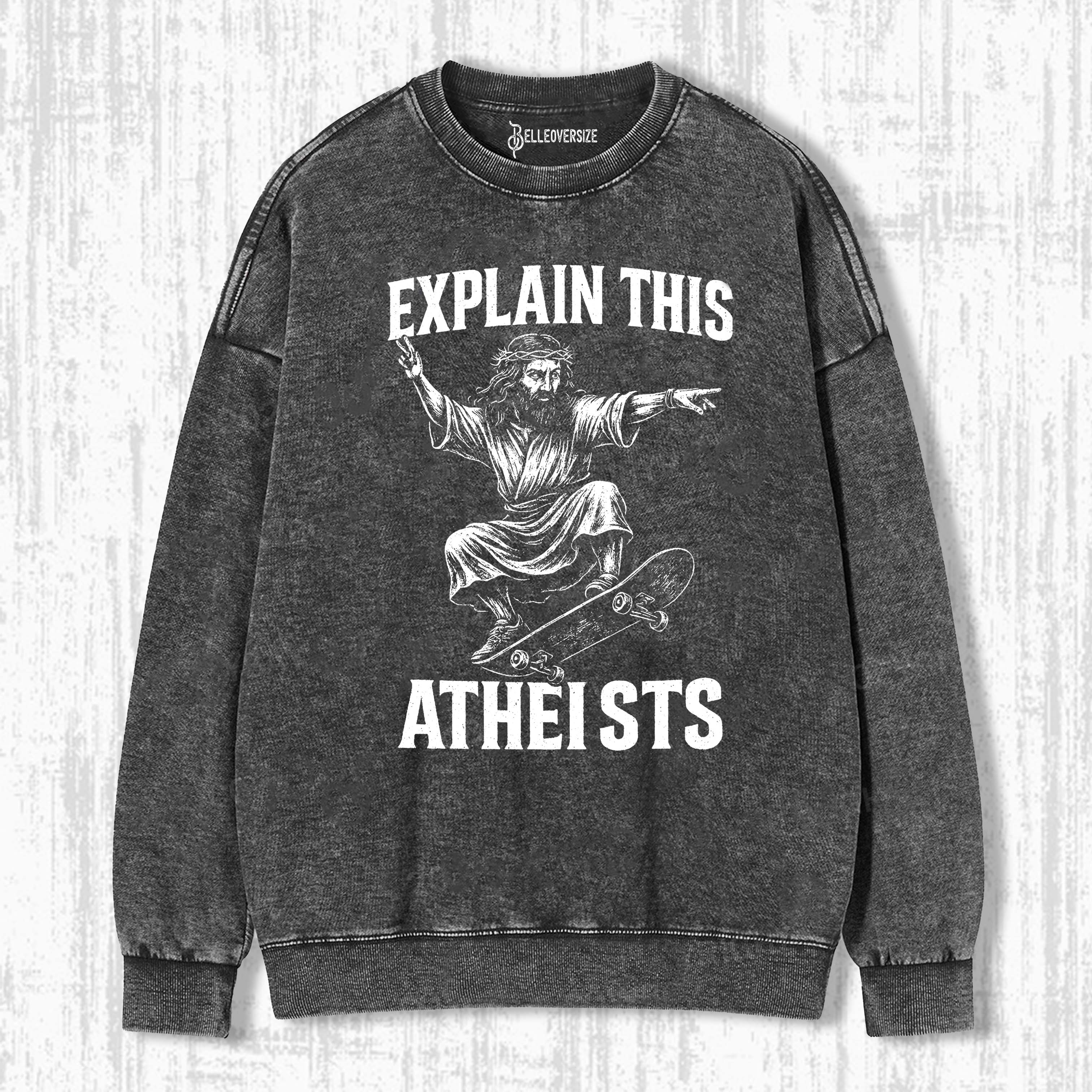JESUS SKATE SWEATSHIRTS