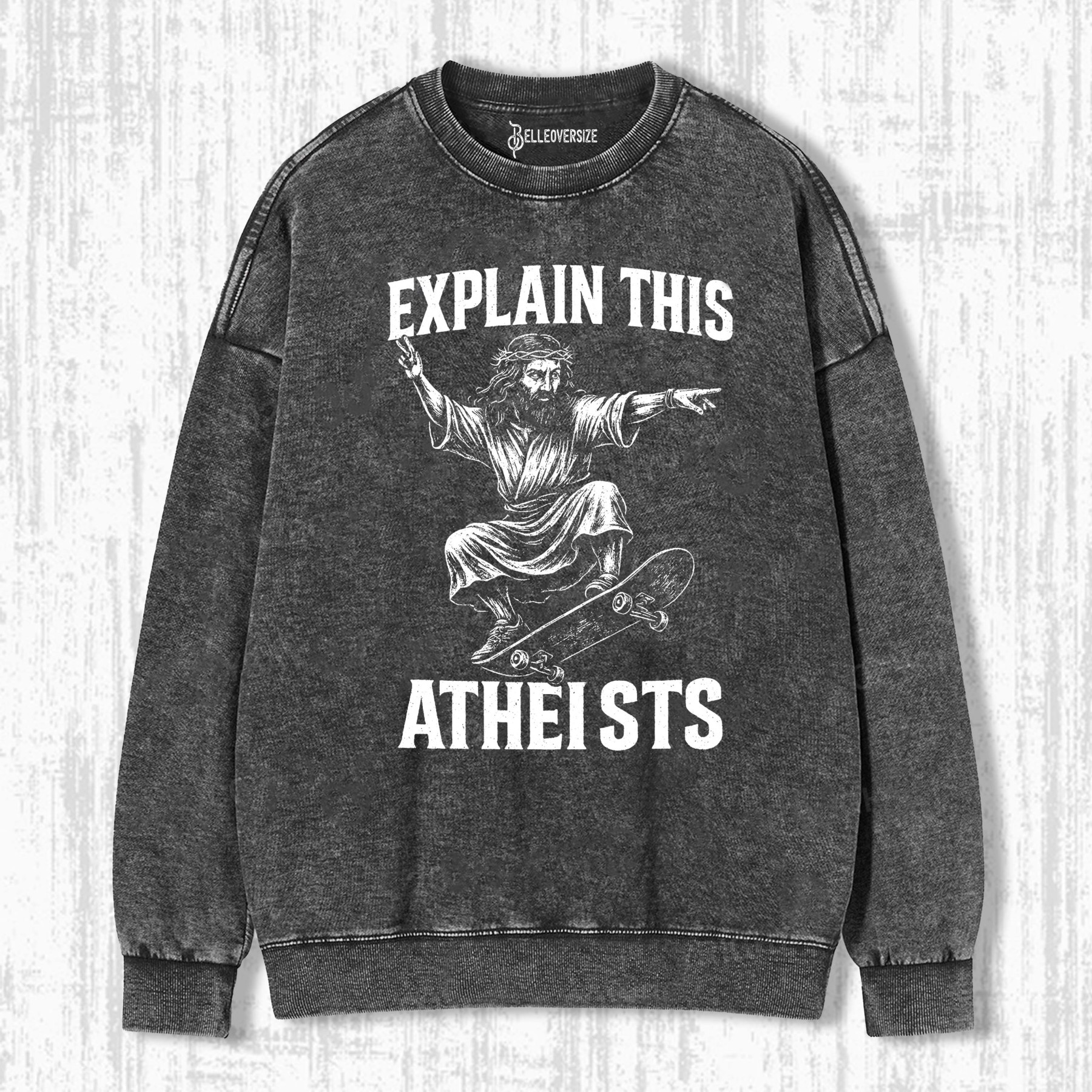 JESUS SKATE SWEATSHIRTS