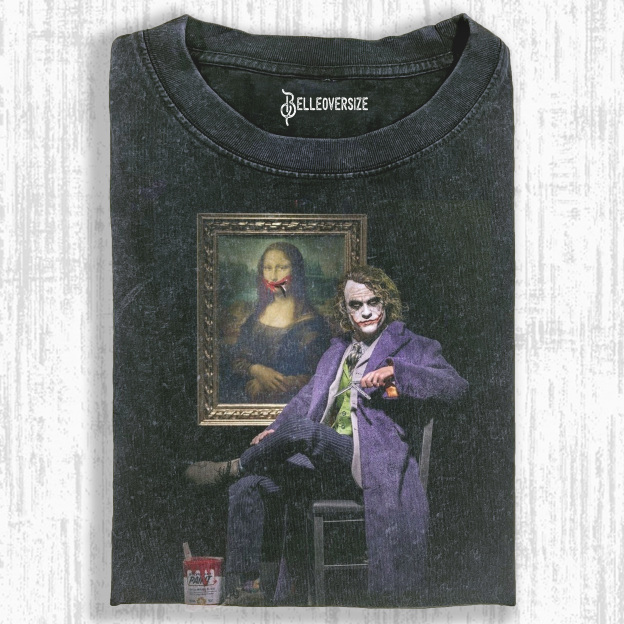 JOKER & MONA LISA T-SHIRT