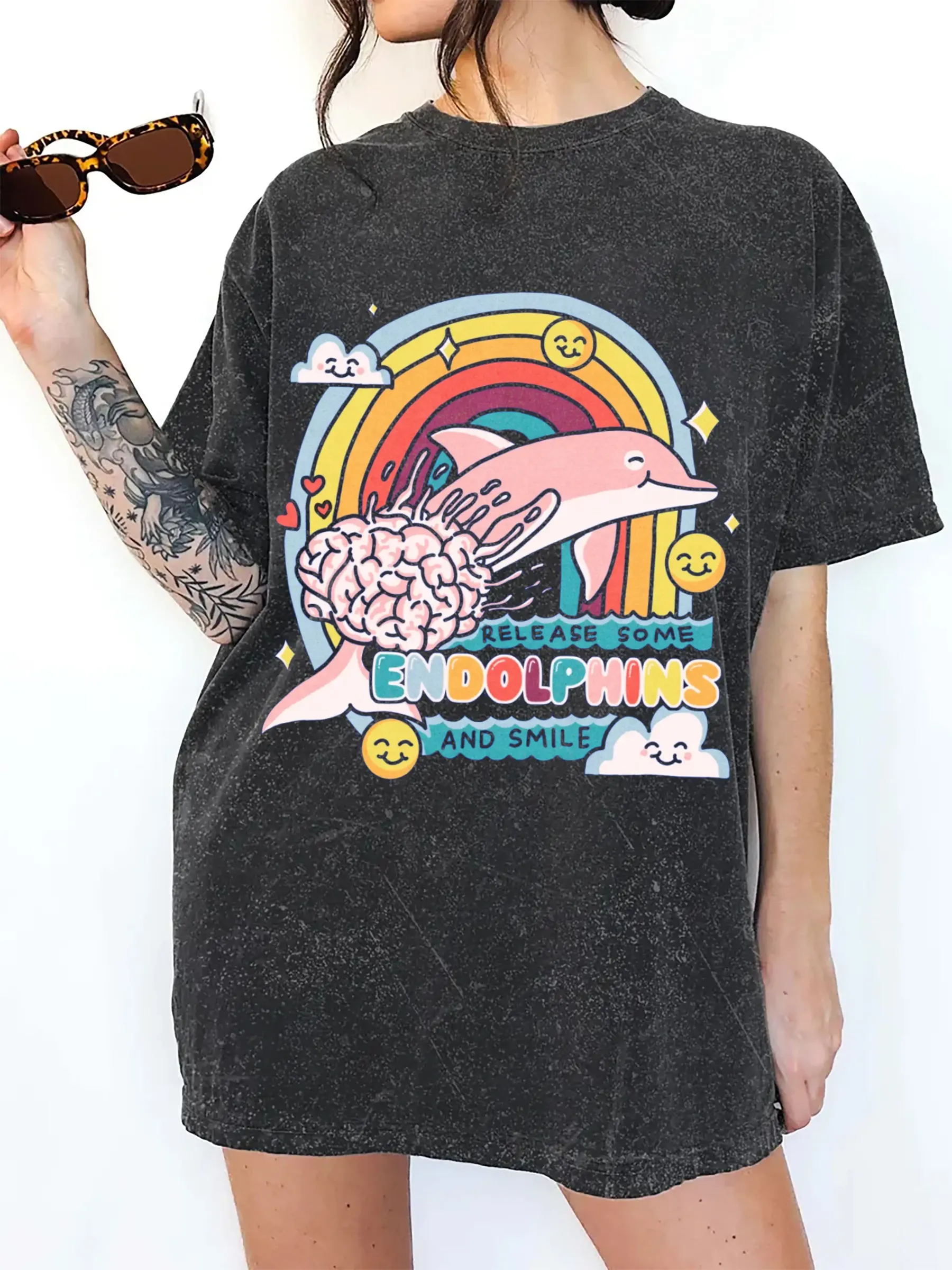 JUMPING DOLPHIN T-SHIRT