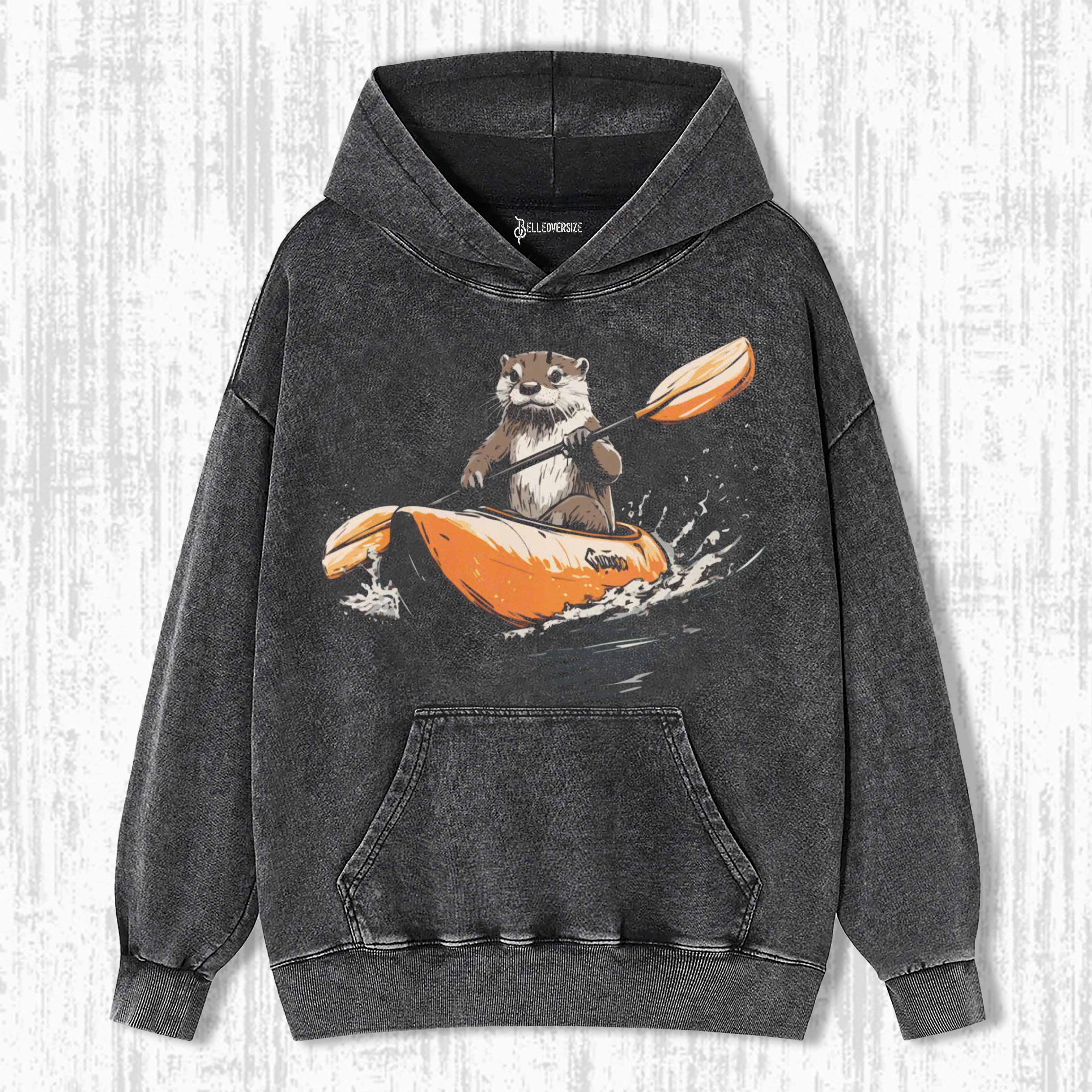 KAYAKING OTTER HOODIE