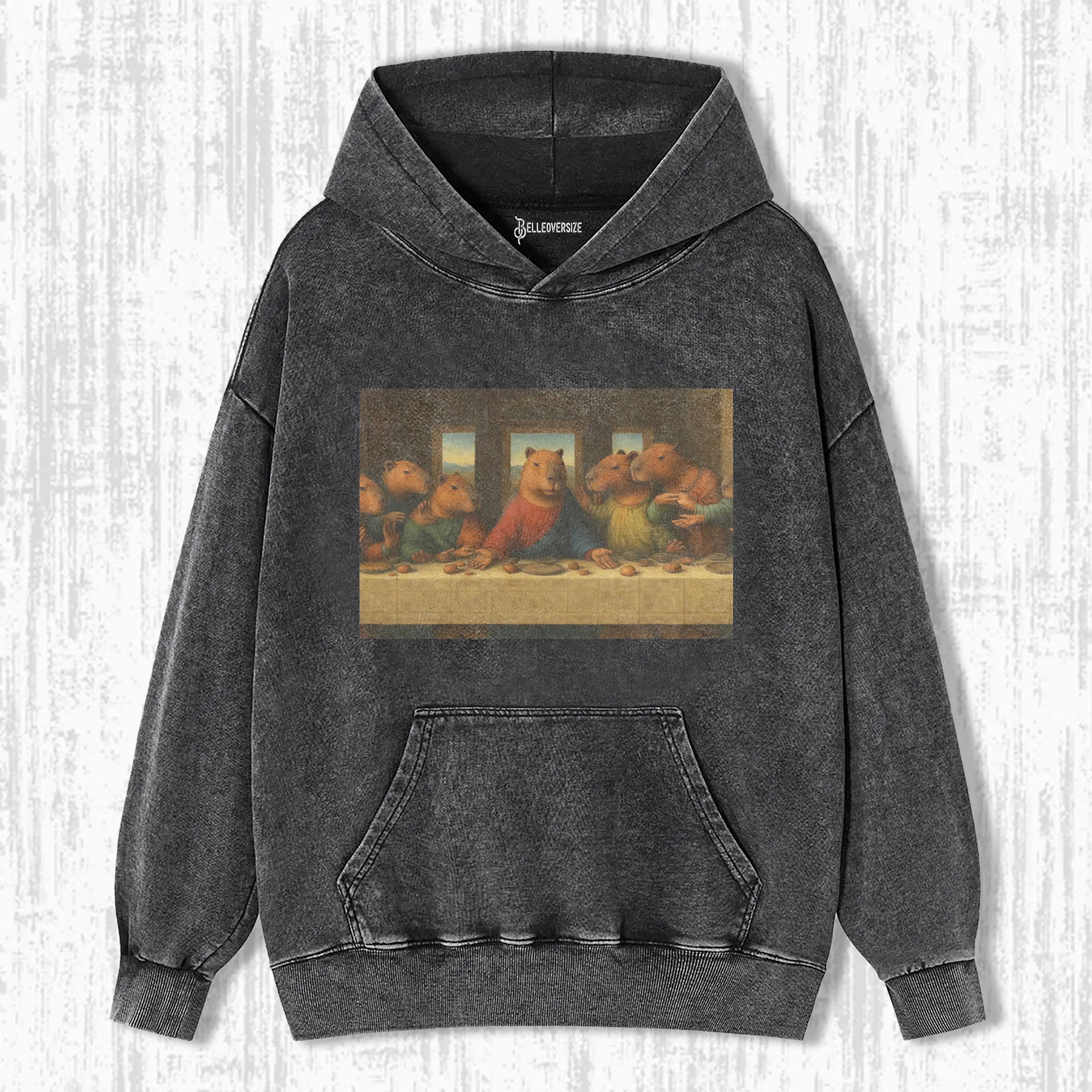LAST SUPPER KAPYBARY HOODIE