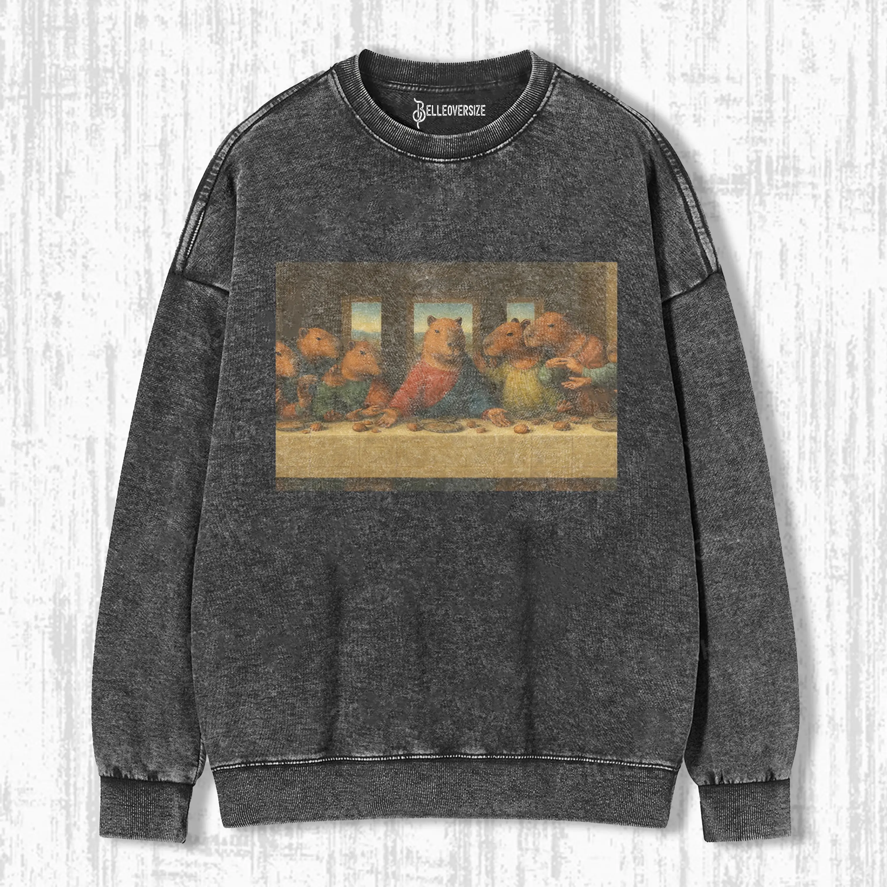 LAST SUPPER KAPYBARY SWEATSHIRTS