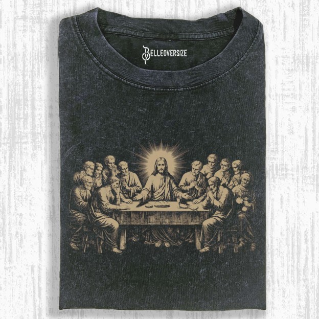 LAST SUPPER RELIGIOUS T-SHIRT