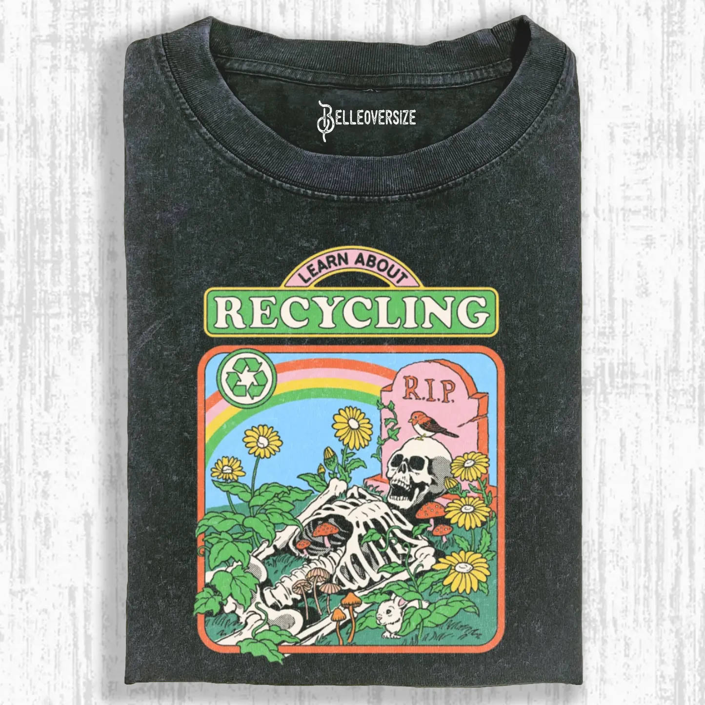 LEARN ABOUT RECYCLING T-SHIRT