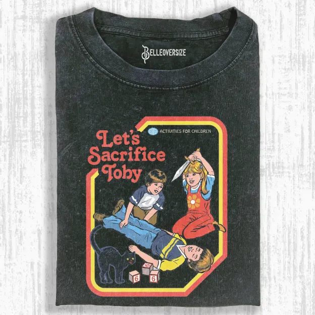 LET'S SACRIFICE TOBY T-SHIRTS