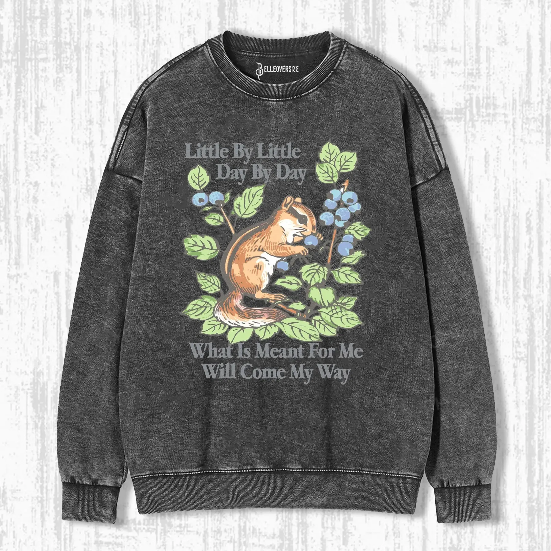 LITTLE BY LITTLE DAY BY DAY SWEATSHIRTS