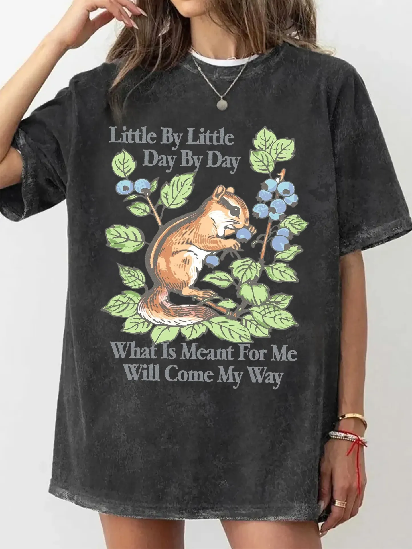 LITTLE BY LITTLE  DAY BY DAY  T-SHIRT
