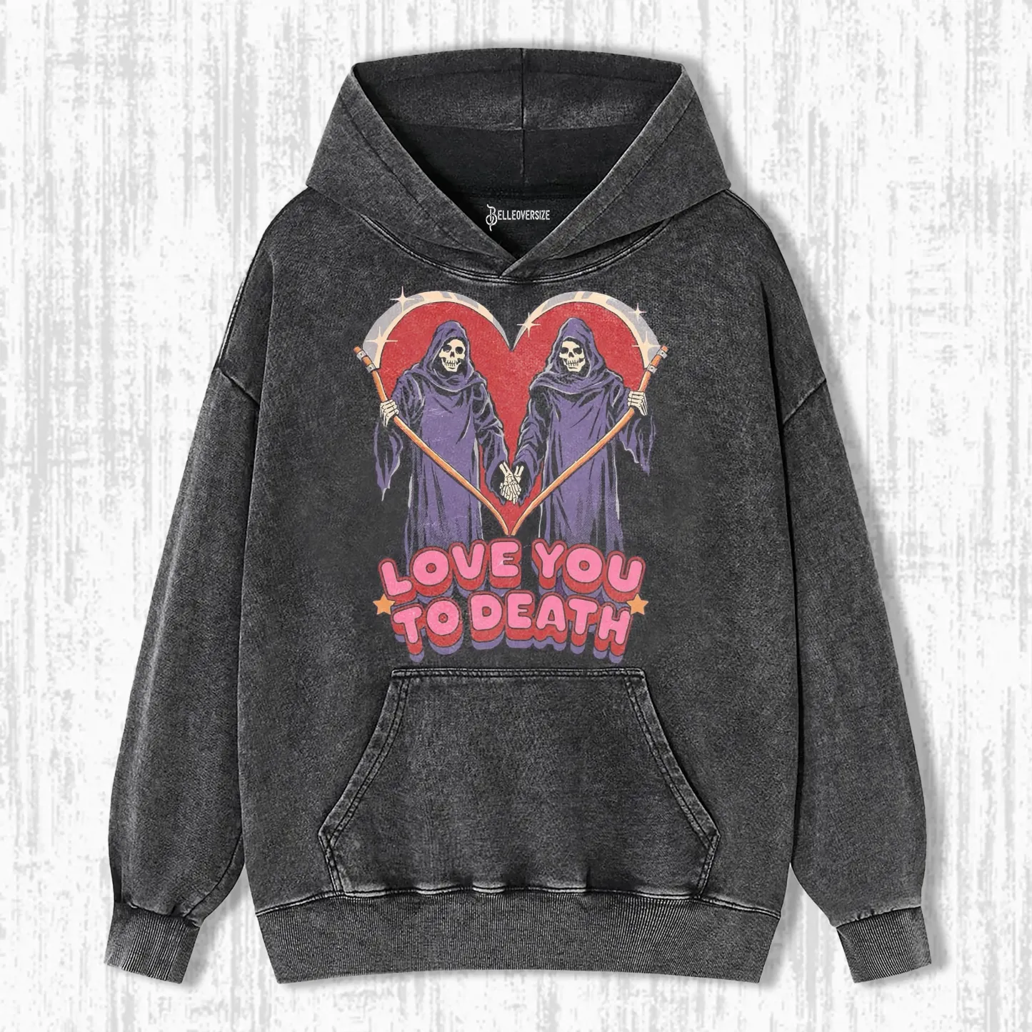 LOVE YOU TO DEATH HOODIE