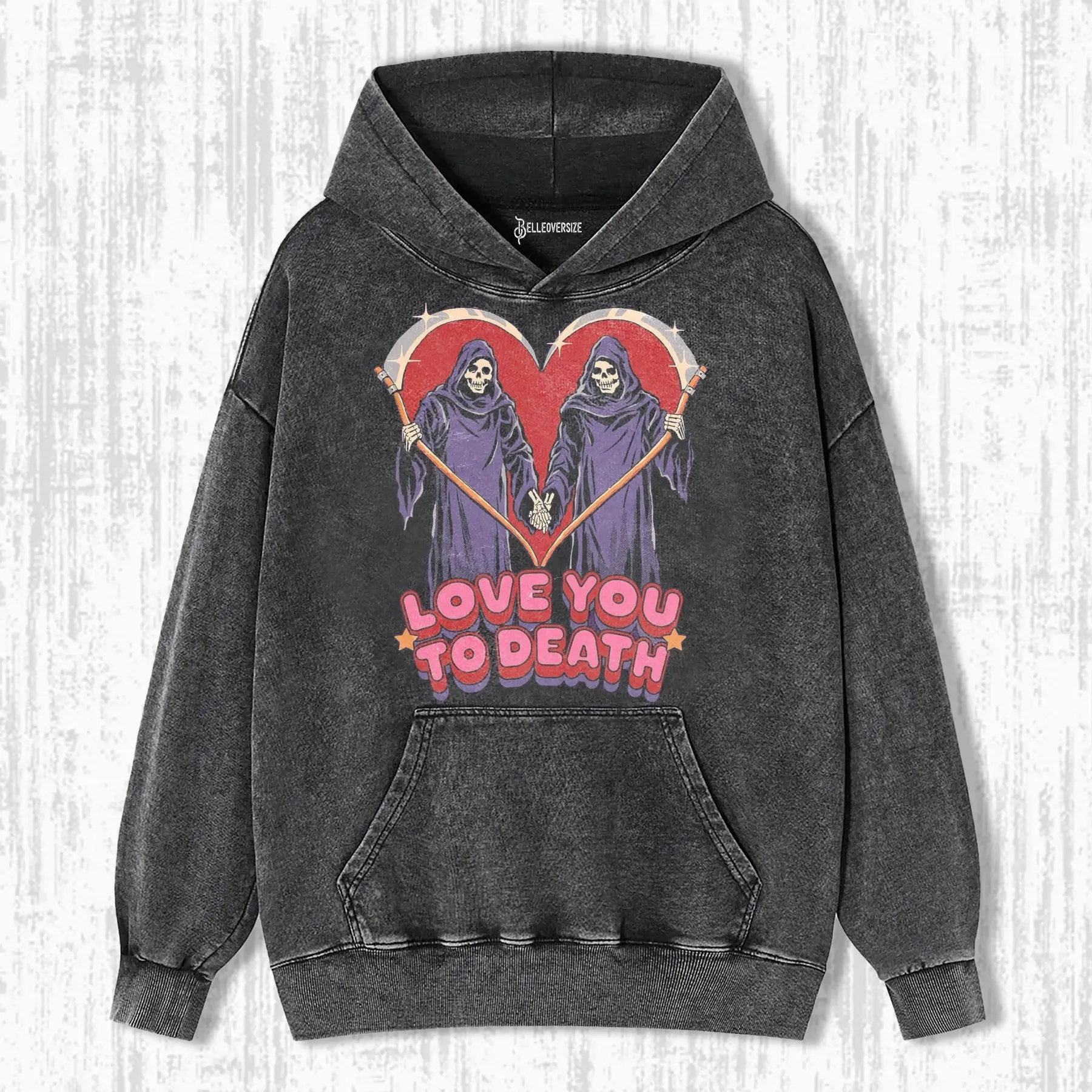 LOVE YOU TO DEATH HOODIE