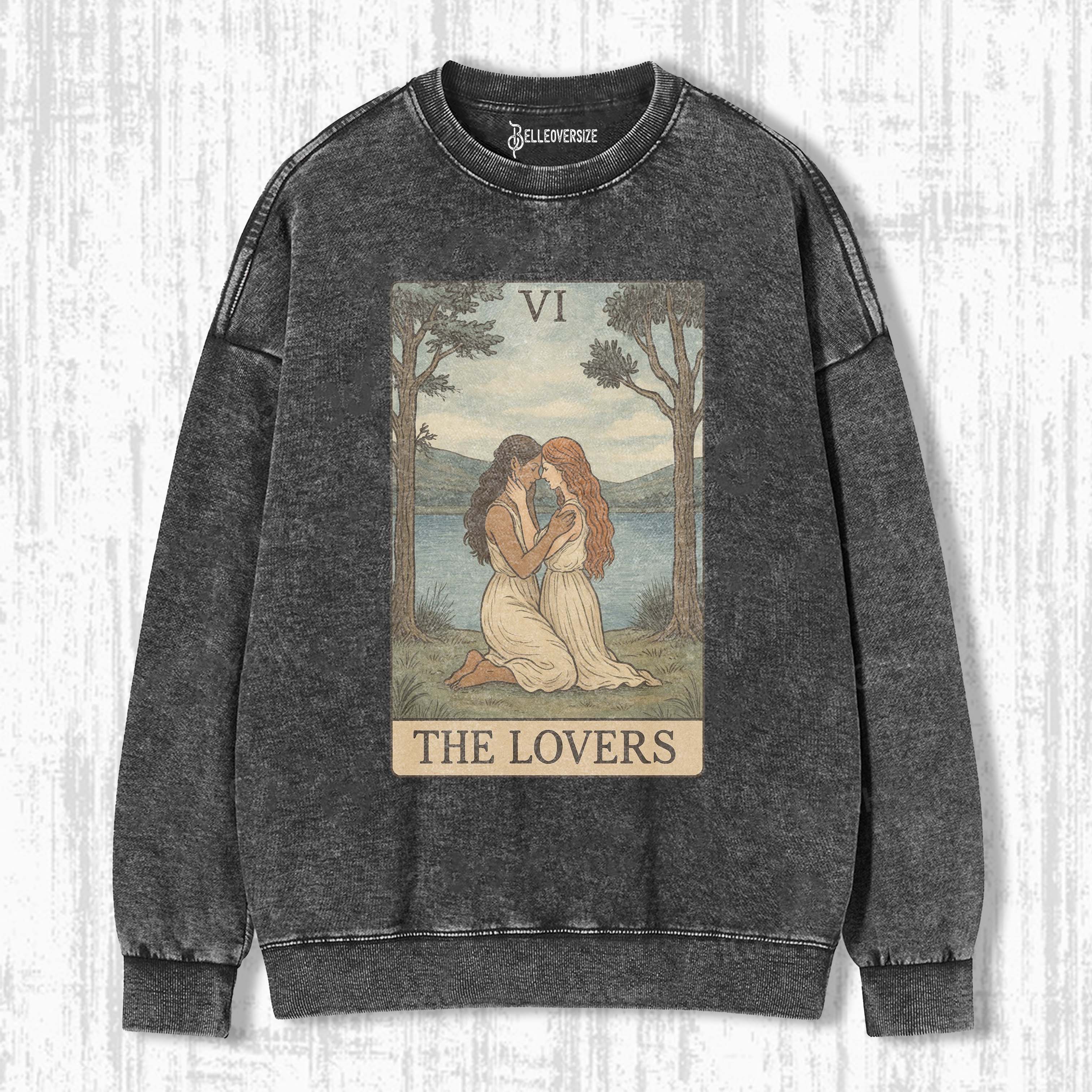 LOVERS TAROT ART SWEATSHIRTS