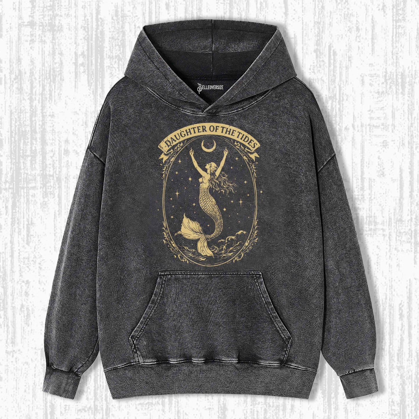 MERMAID RISING GODDESS SIREN MYTHICAL HOODIE