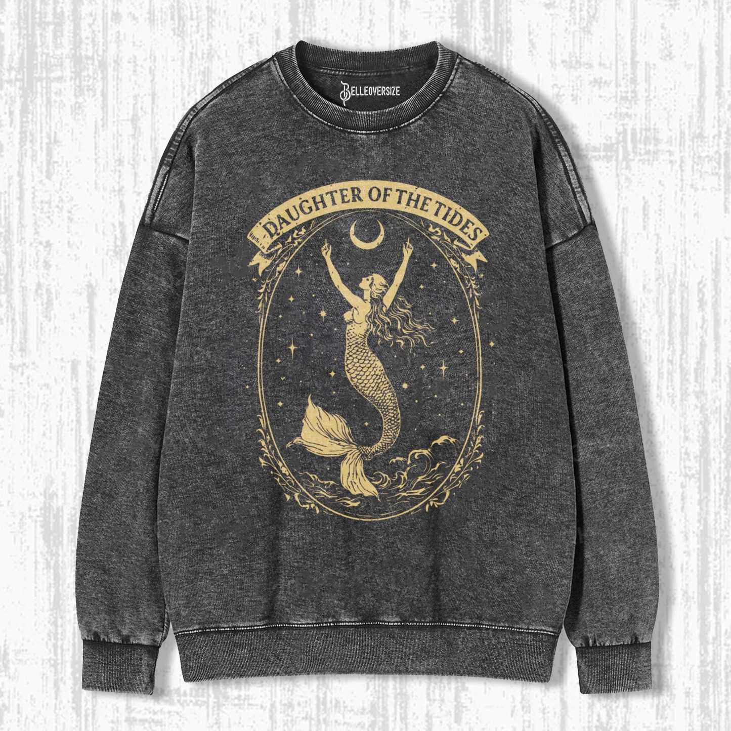 MERMAID RISING GODDESS SIREN MYTHICAL SWEATSHIRTS