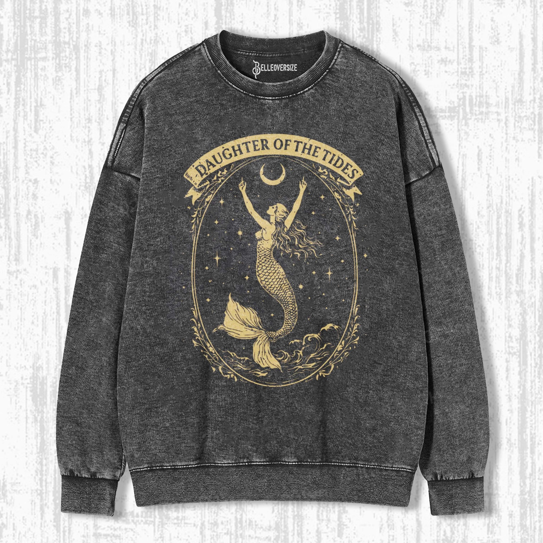 MERMAID RISING GODDESS SIREN MYTHICAL SWEATSHIRTS