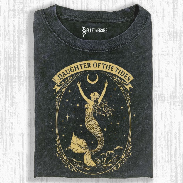 MERMAID RISING GODDESS SIREN MYTHICAL T-SHIRT