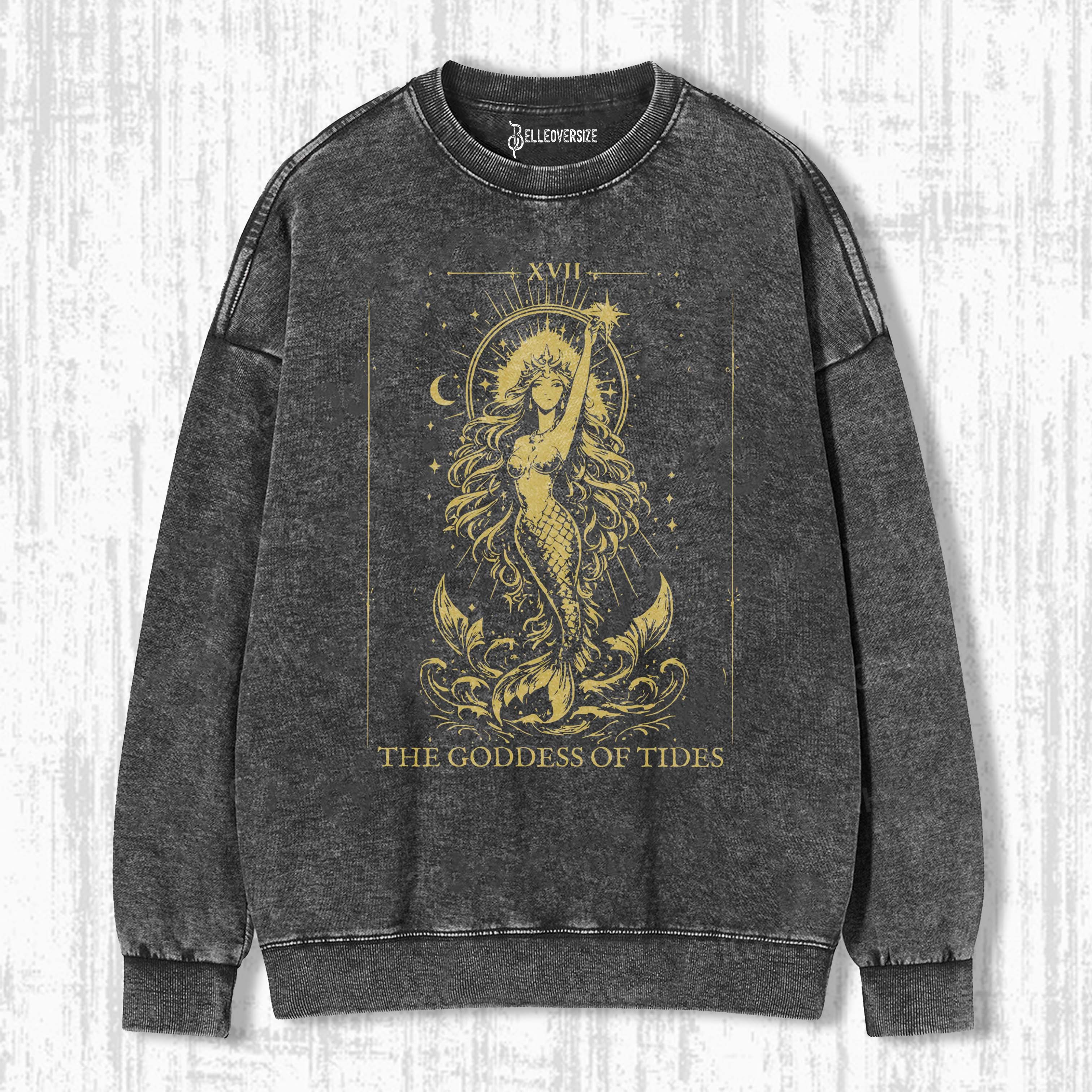 MERMAID TAROT GODDESS SIREN MYTHICAL SWEATSHIRTS