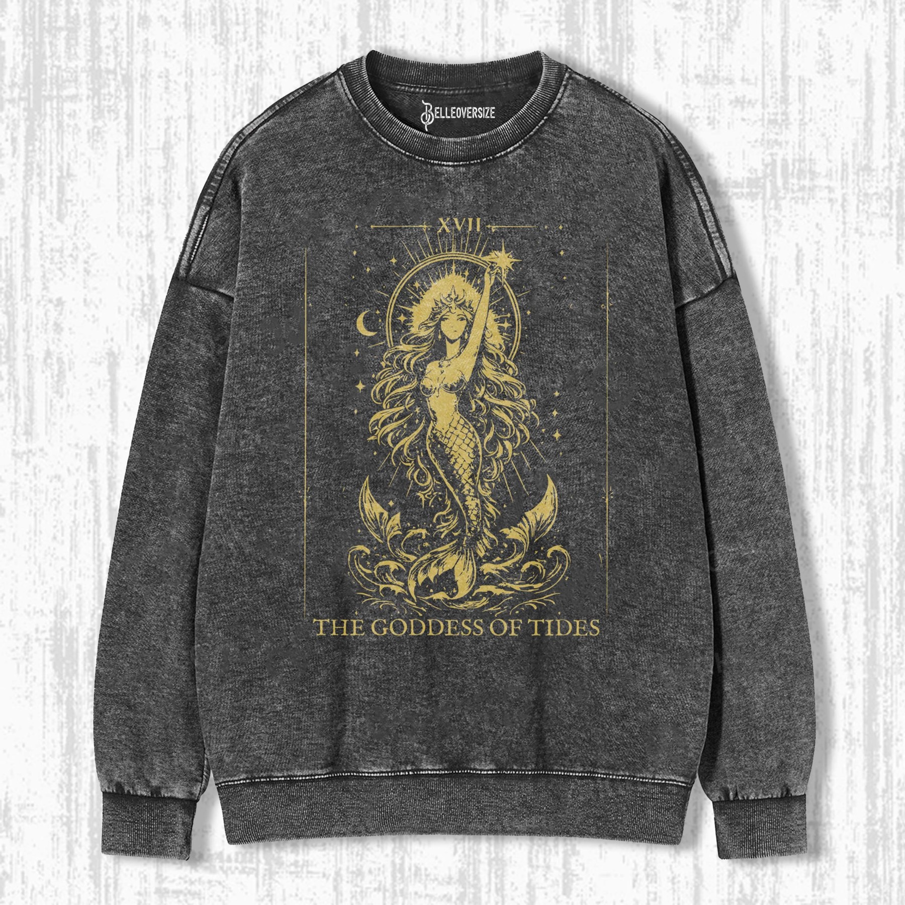 MERMAID TAROT GODDESS SIREN MYTHICAL SWEATSHIRTS