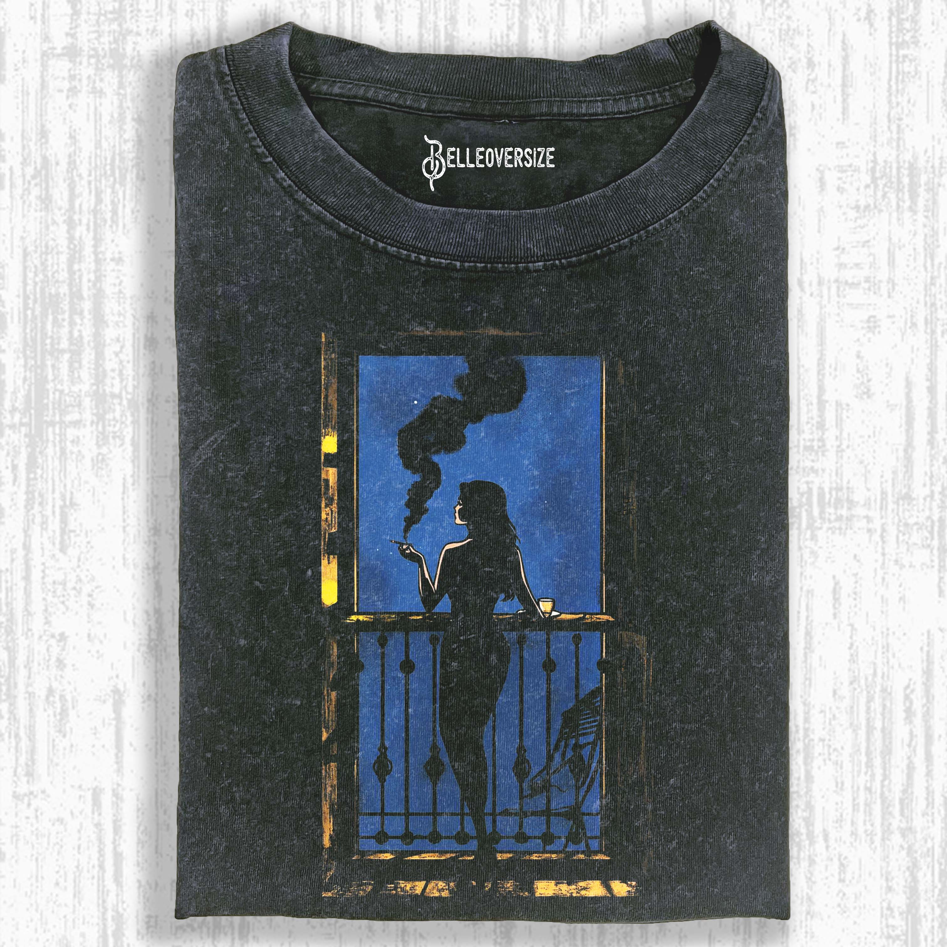 MIDNIGHT BALCONY T-SHIRT