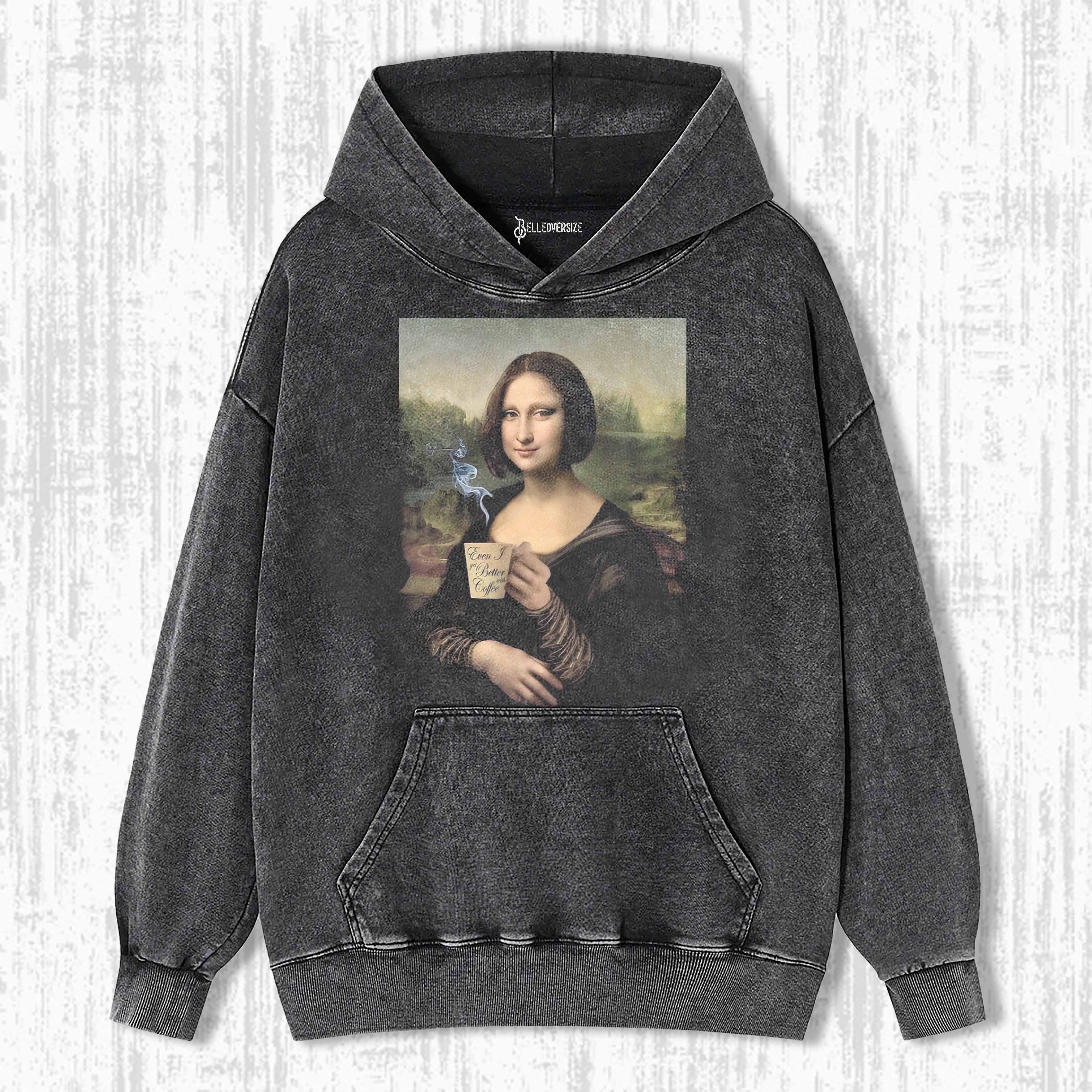 MONA LISA  HOODIE