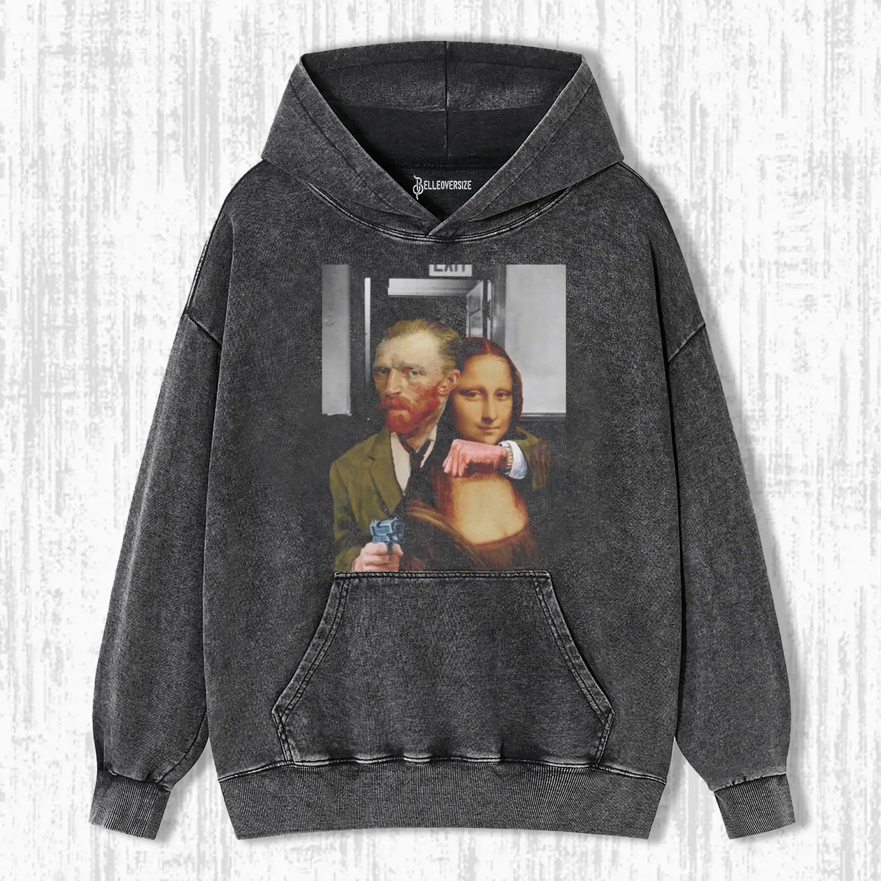 MONA LISA VAN GOGH HOSTAGE HOODIE