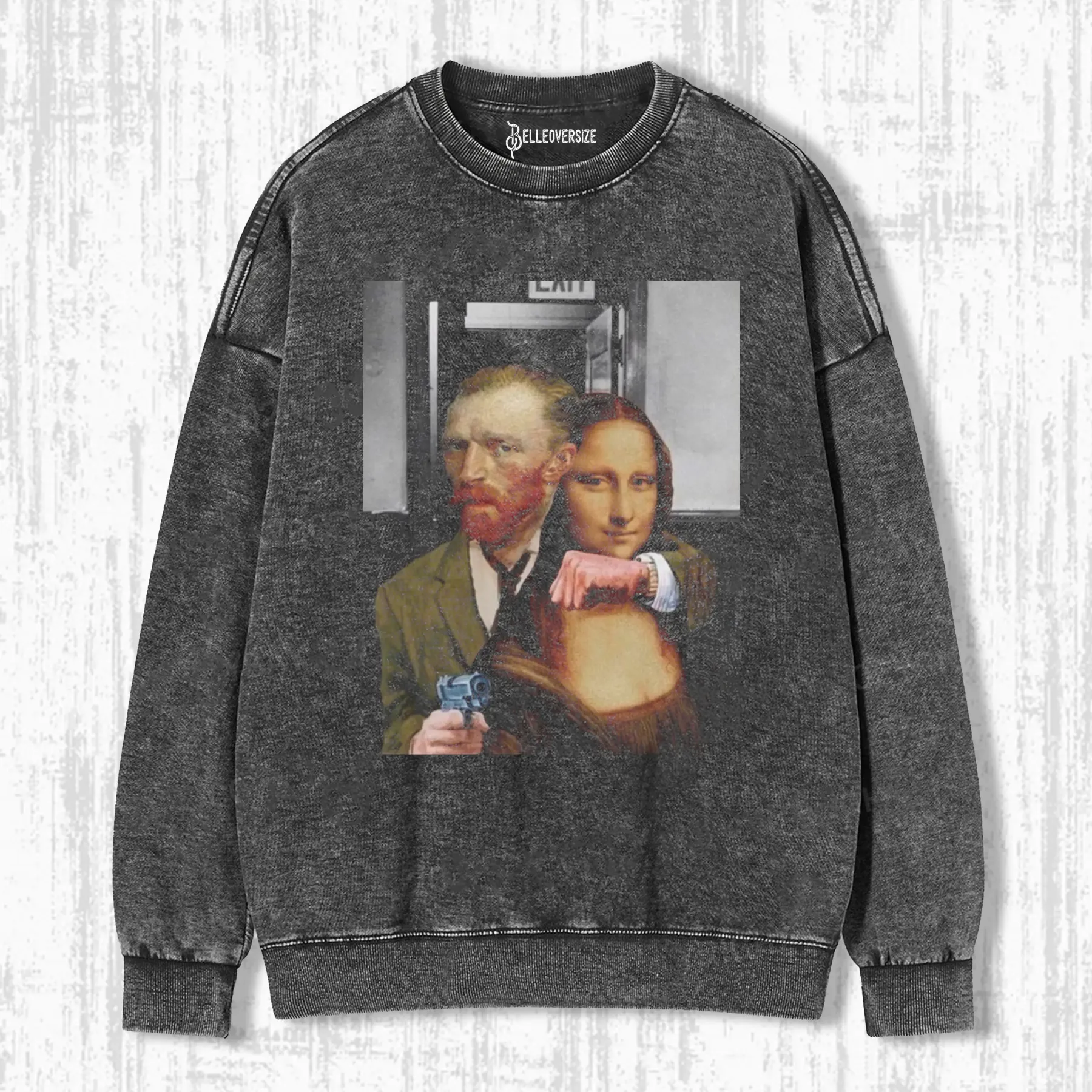 MONA LISA VAN GOGH HOSTAGE SWEATSHIRTS