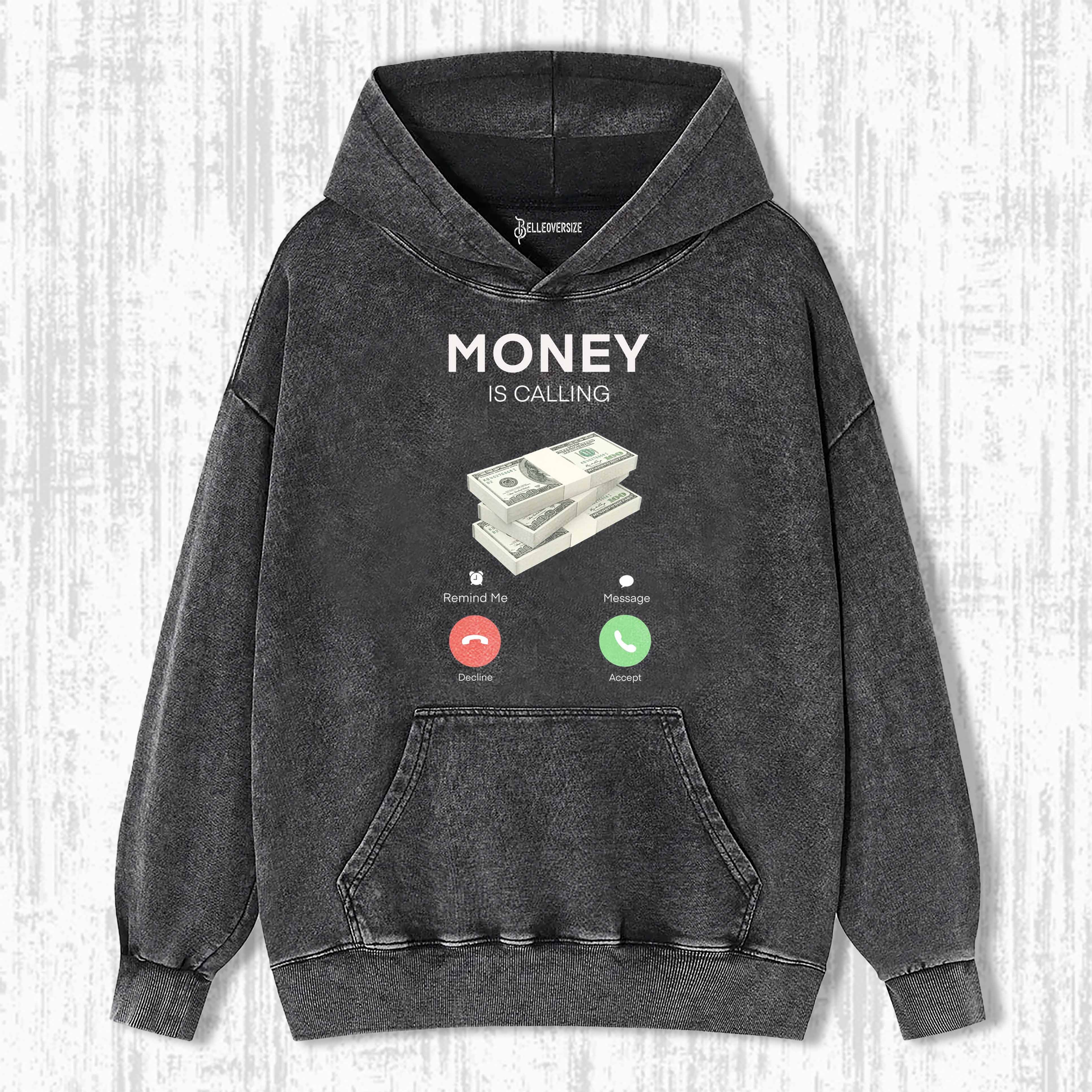 MONEY IS CALLING HOODIE