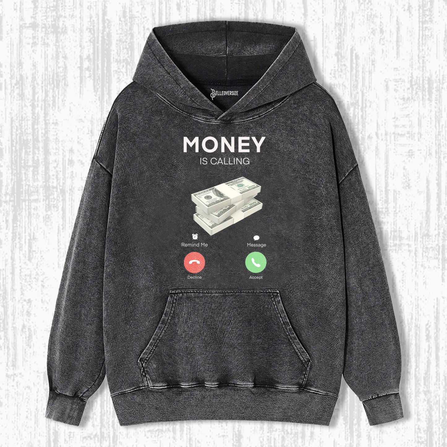 MONEY IS CALLING HOODIE