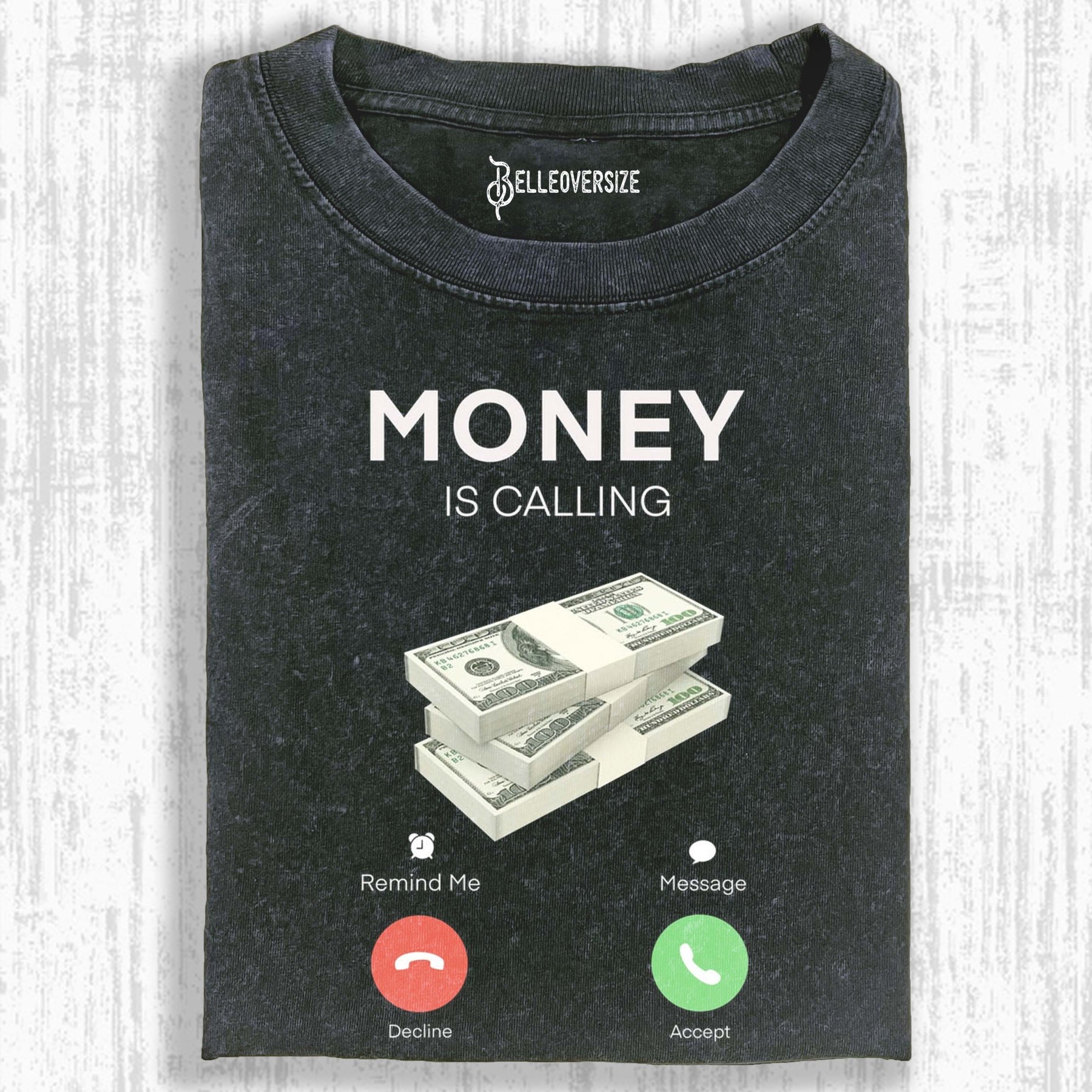 MONEY IS CALLING T-SHIRT