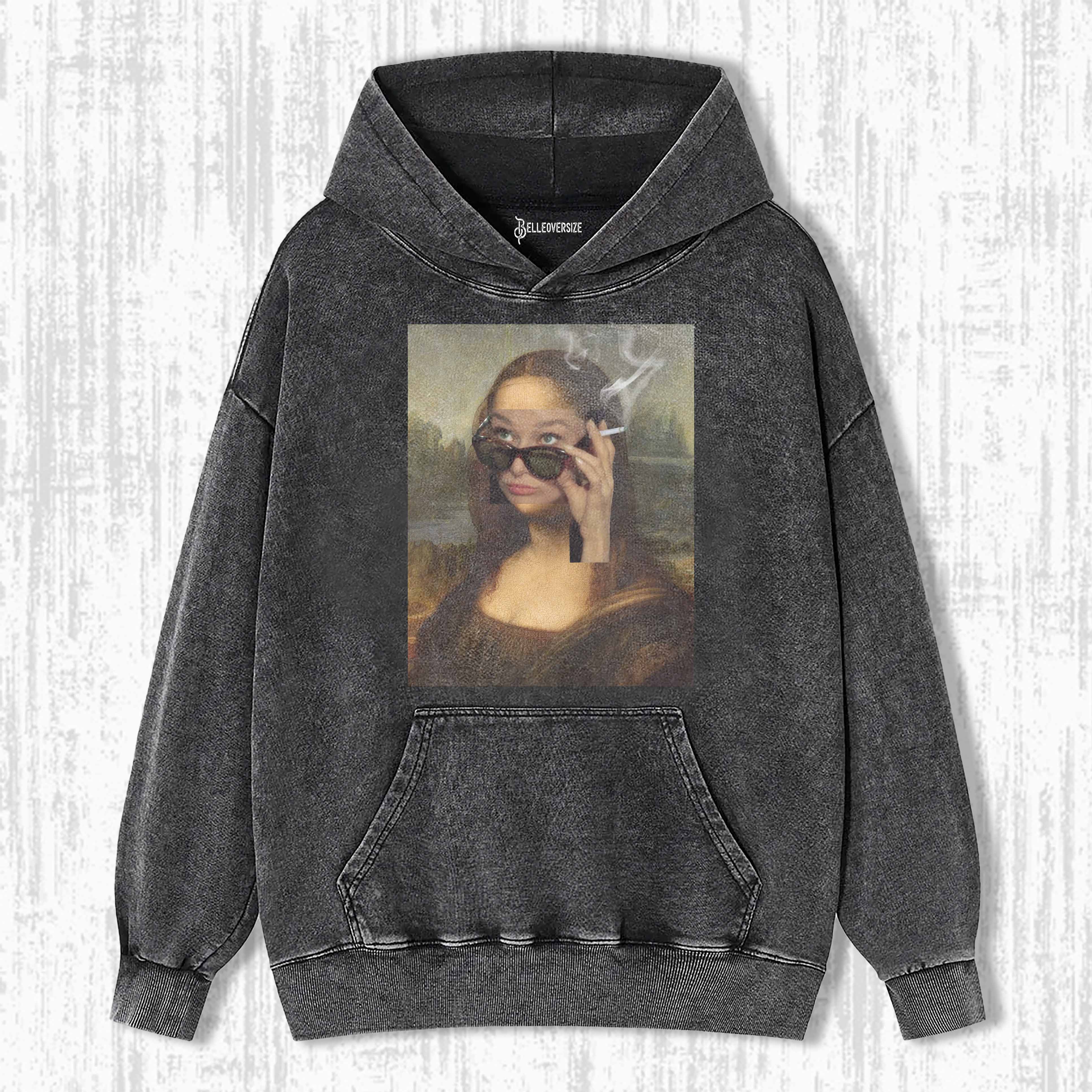 MONNA LISA & AUDREY HEPBURN HOODIE 