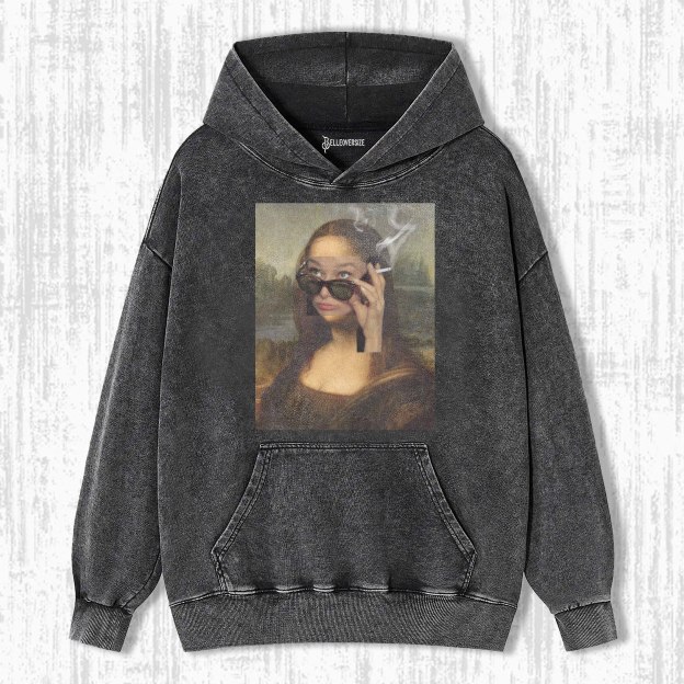 MONNA LISA & AUDREY HEPBURN HOODIE 