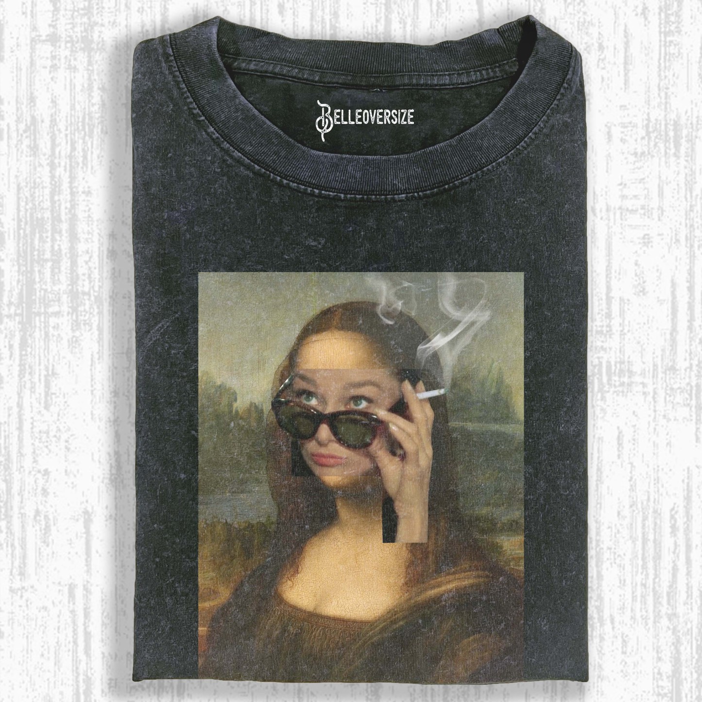 MONNA LISA & AUDREY HEPBURN T-SHIRT