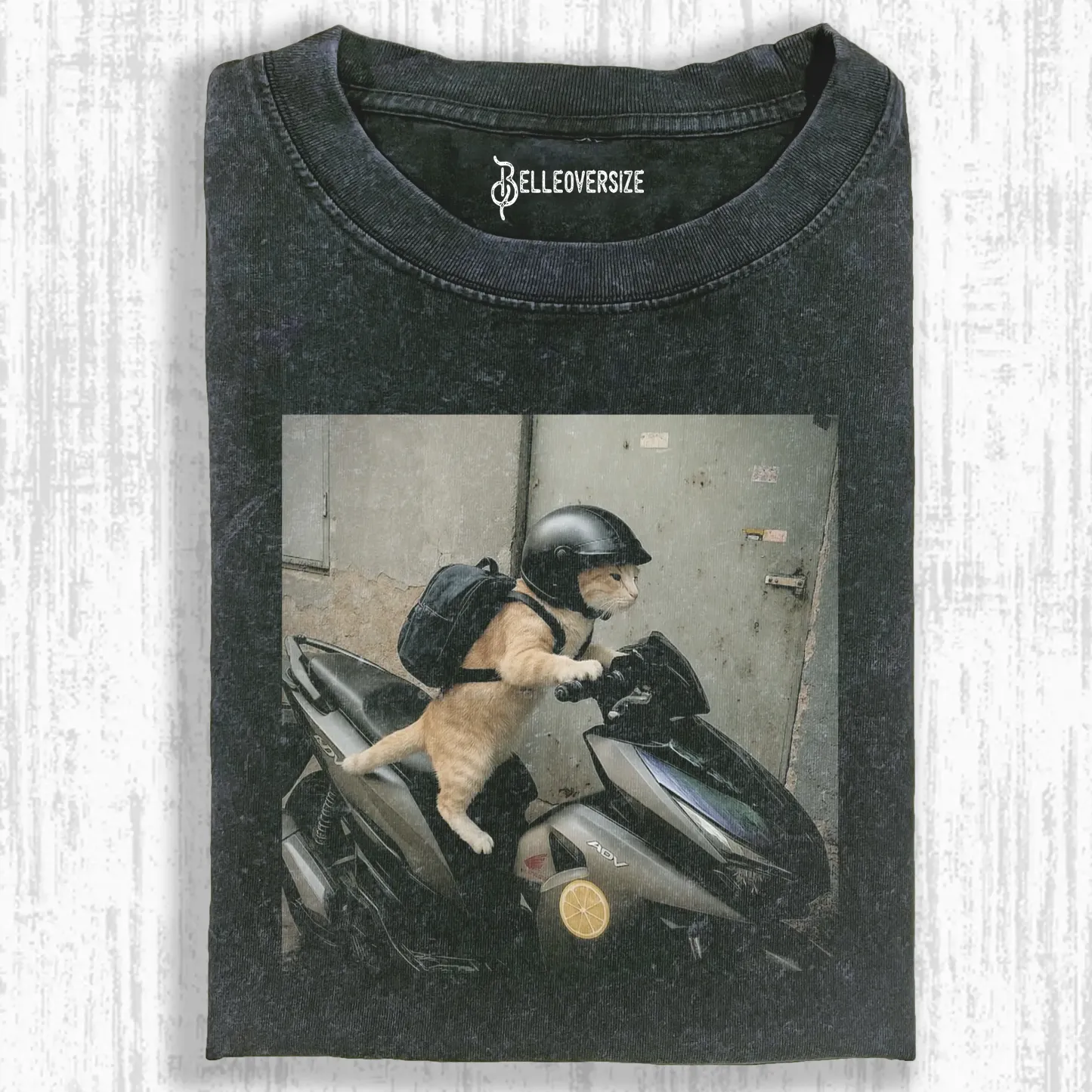 MOTORCYCLE CAT T-SHIRT