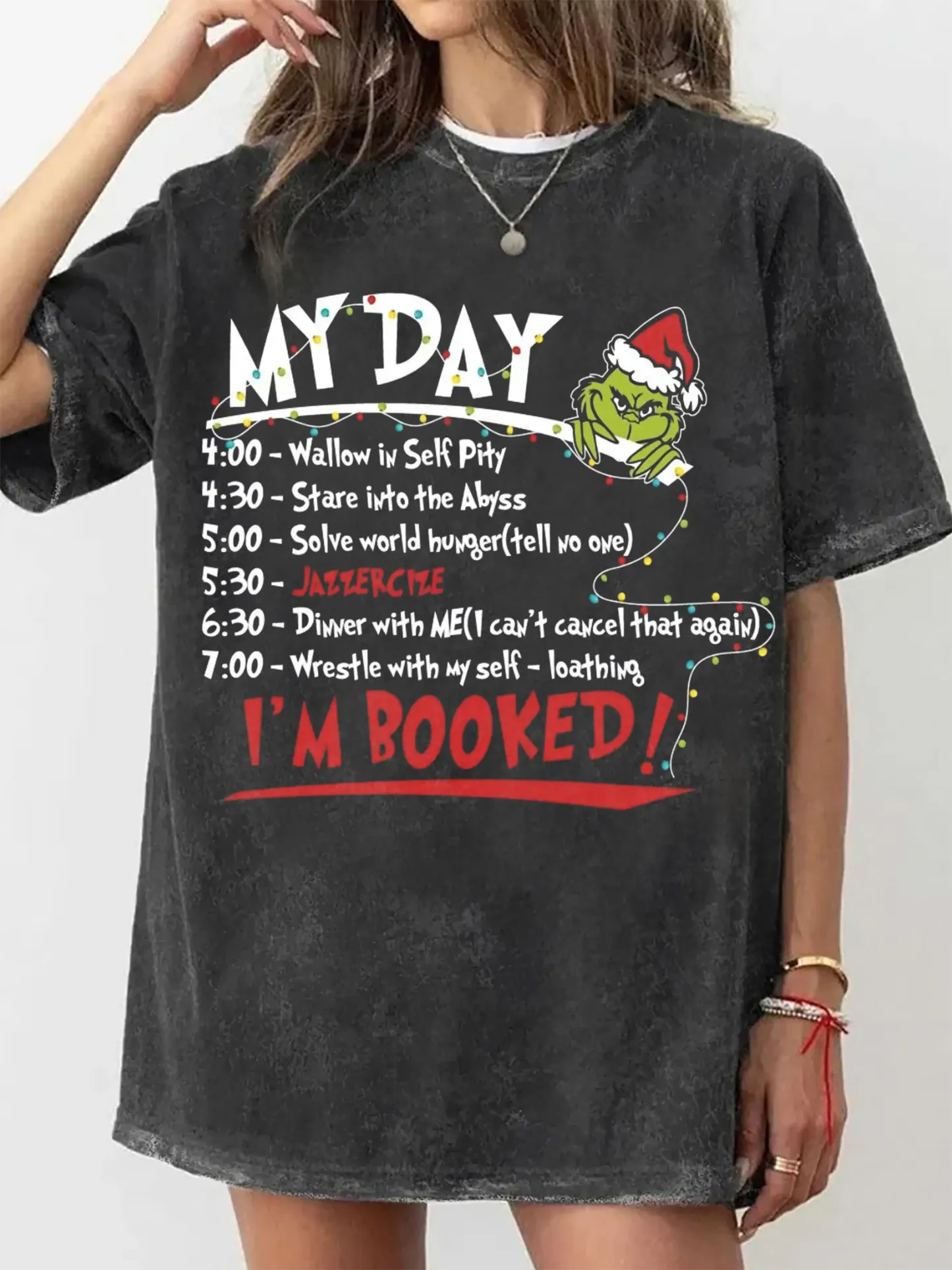 MY DAY I'M BOOKED T-SHIRTS