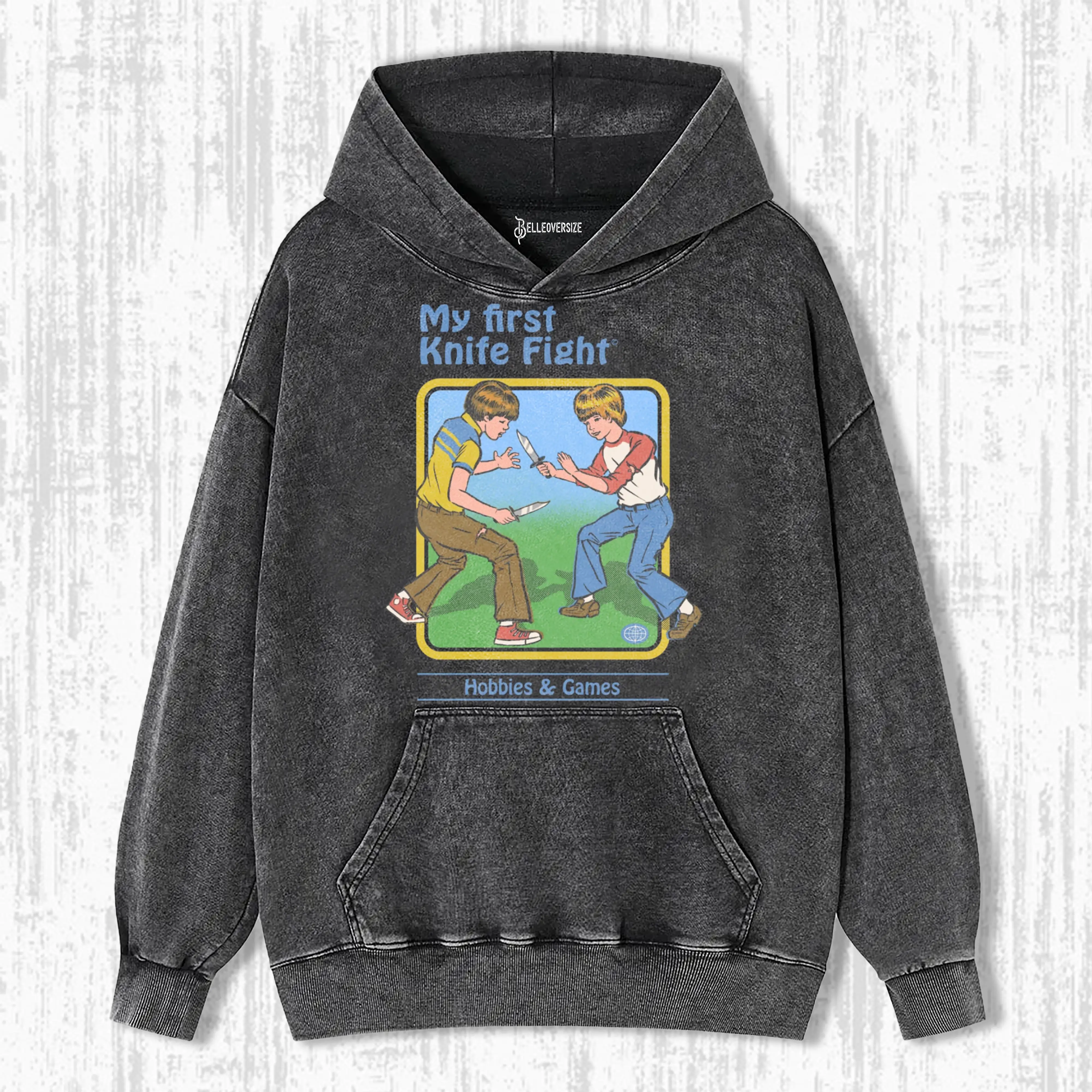 MY FIRST KNIFE FIGHT HOODIE